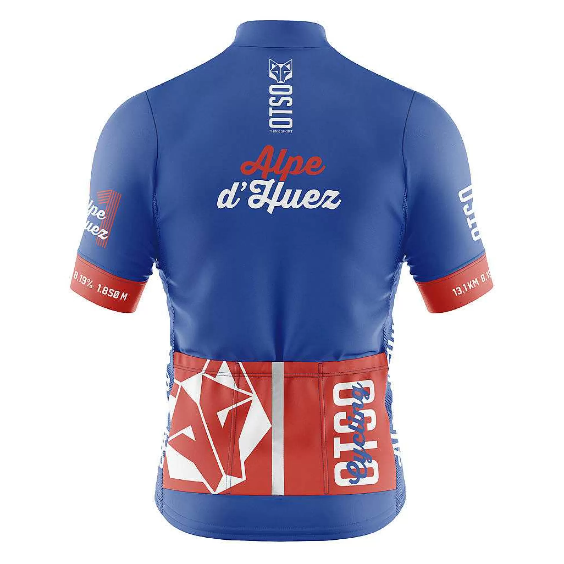 Alpe D'Huez Men'S Short Sleeve Cycling Jersey (Outlet)*OTSO Cheap