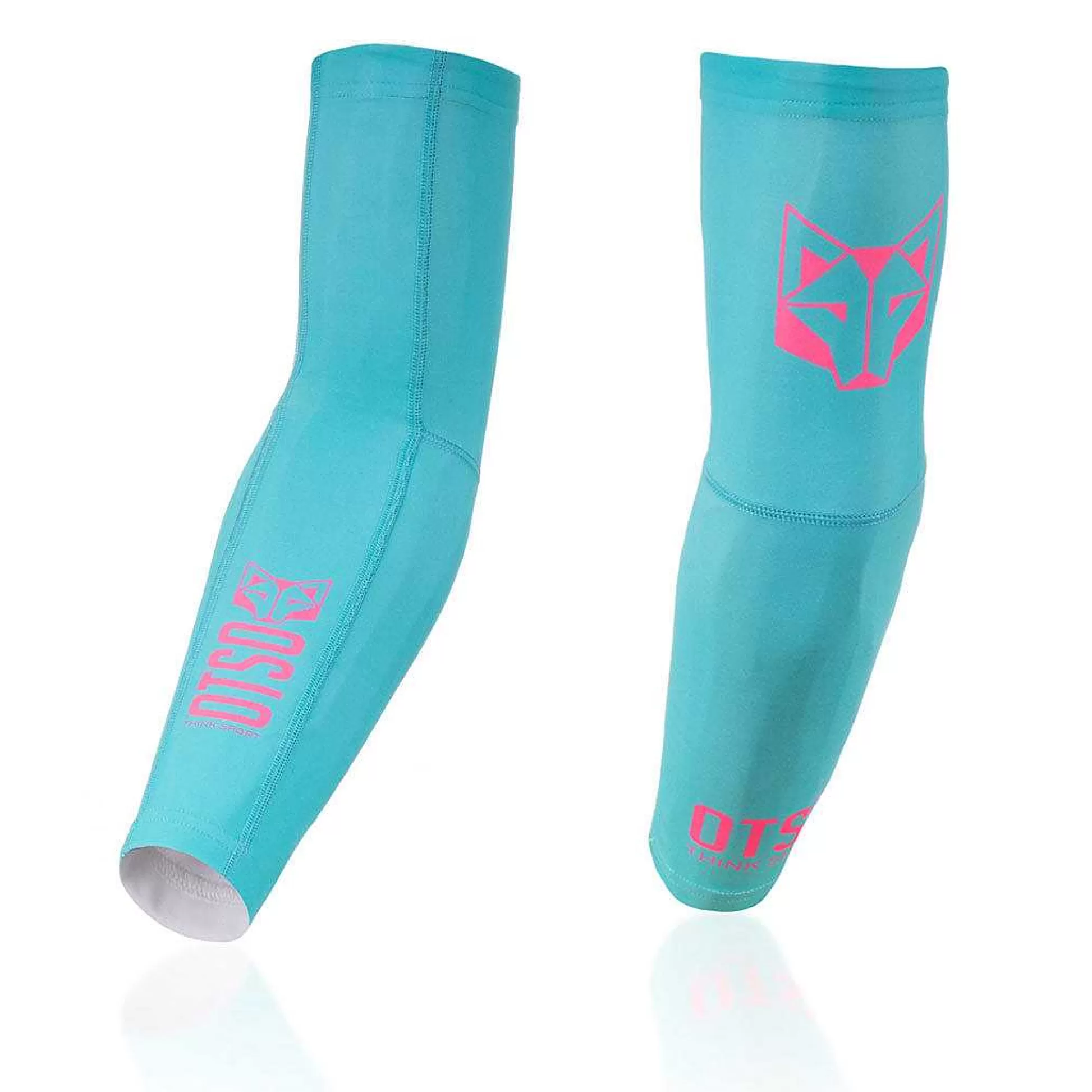 Arm Warmers Light Blue/Fluo Pink*OTSO Cheap