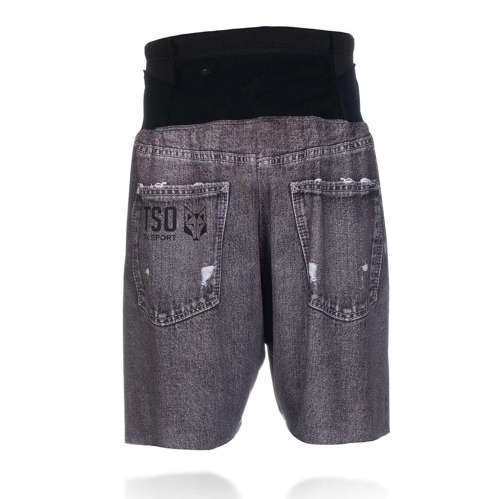 Black Jeans Men'S Shorts*OTSO Hot