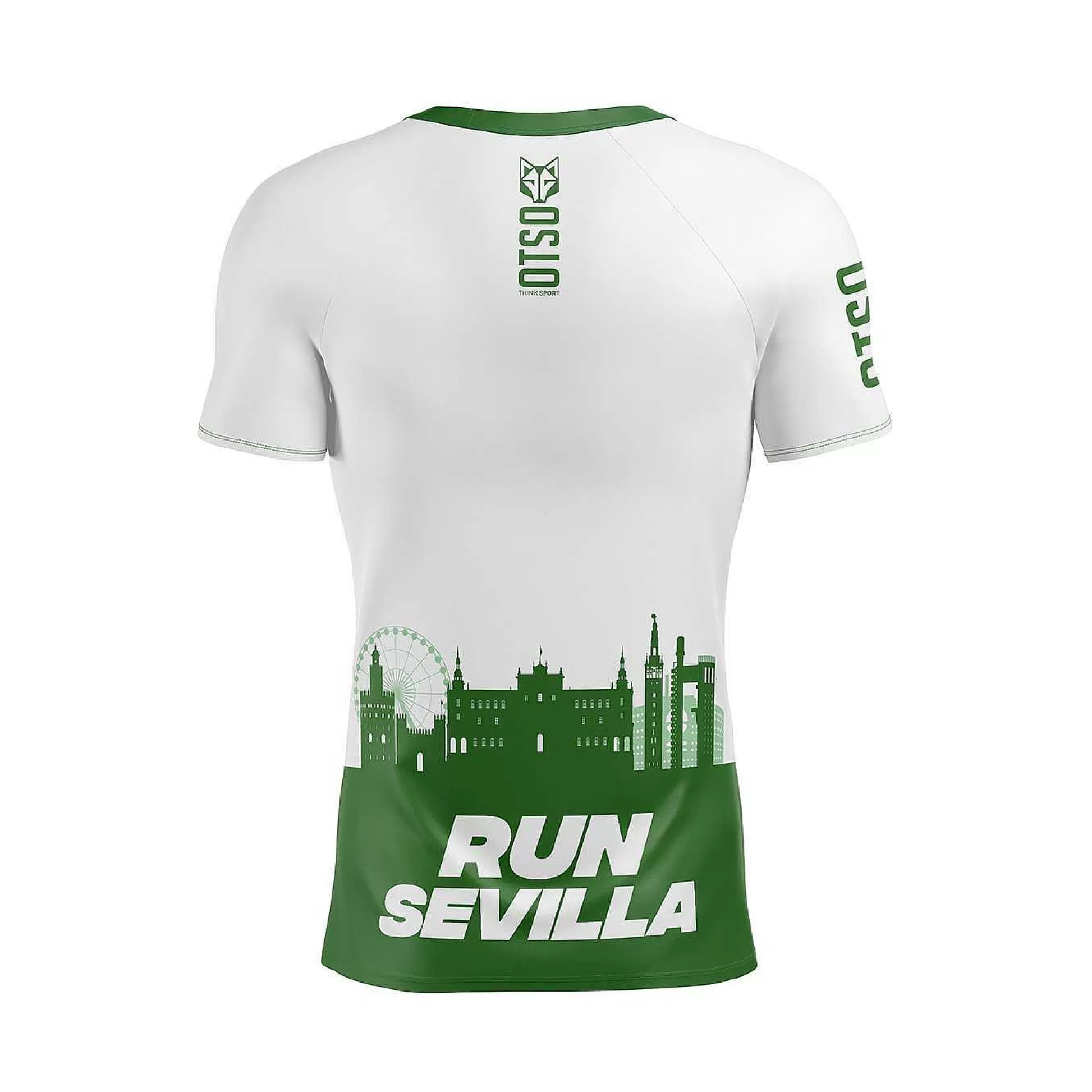 Camiseta Manga Corta Hombre-Run Sevilla (Outlet)*OTSO Cheap