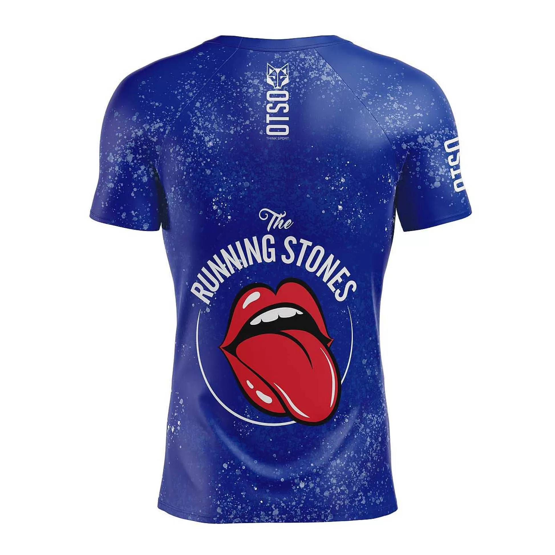 Camiseta Manga Corta Hombre-Running Stones Blue*OTSO Discount