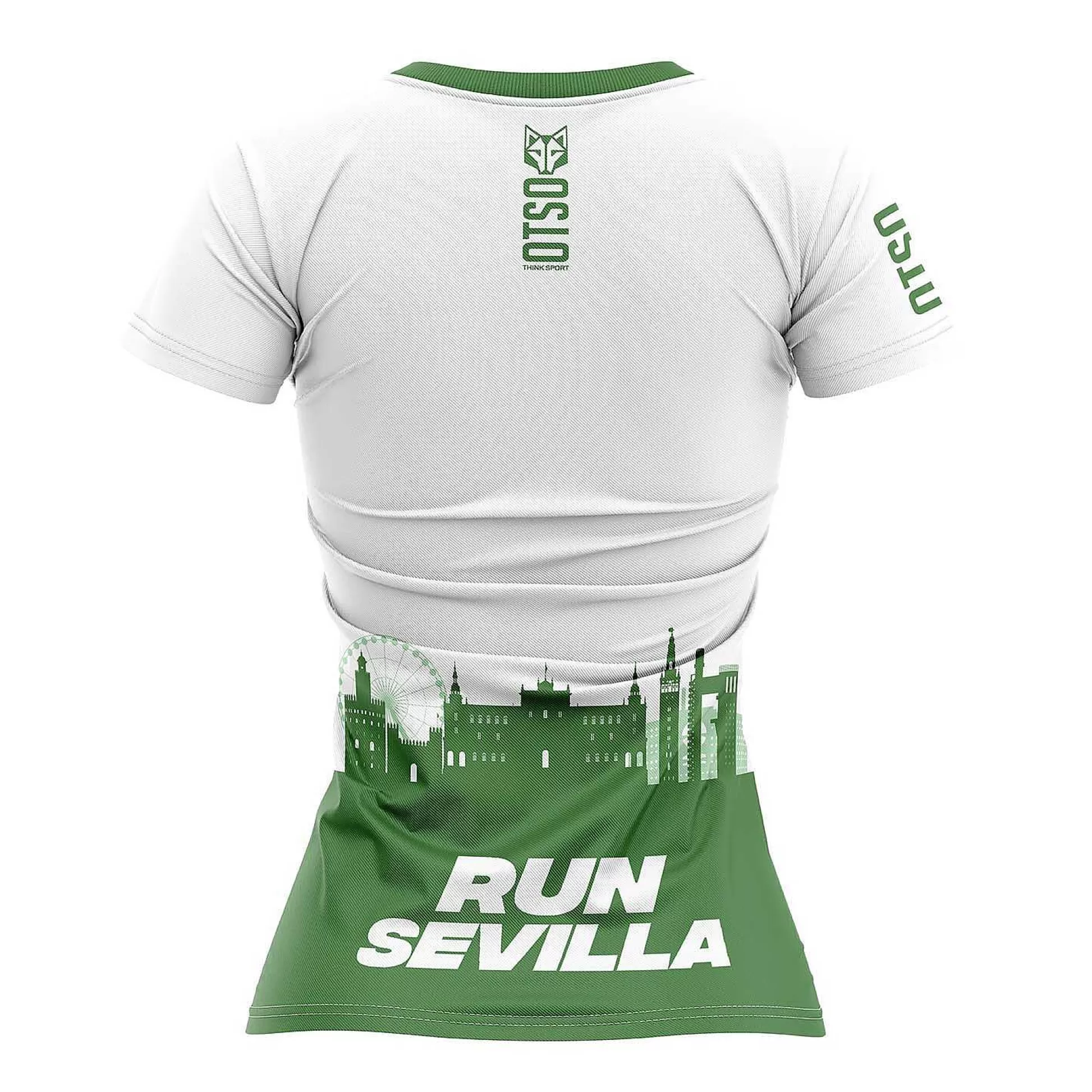 Camiseta Manga Corta Mujer-Run Sevilla (Outlet)*OTSO Outlet