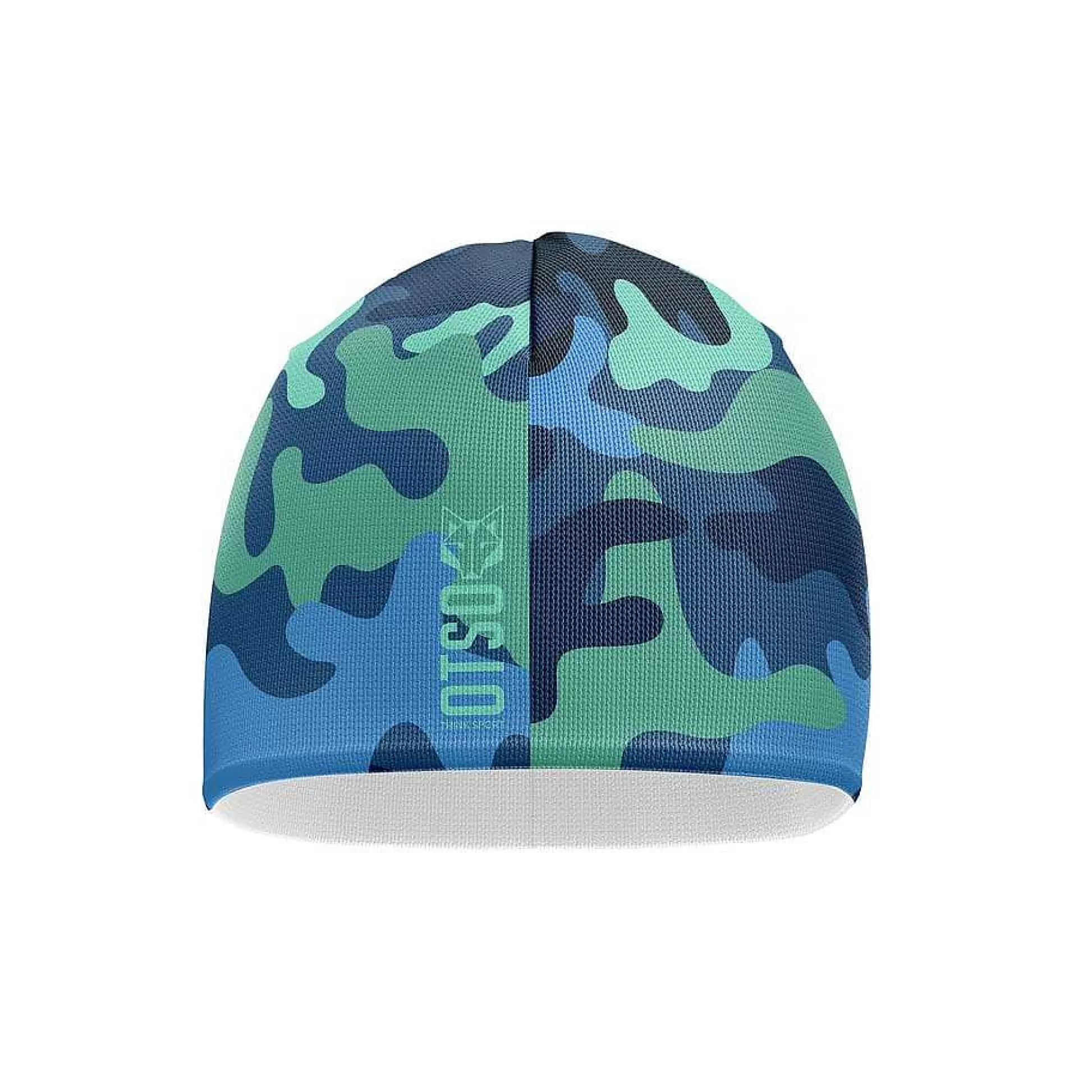 Camo Blue Beanie*OTSO Best Sale