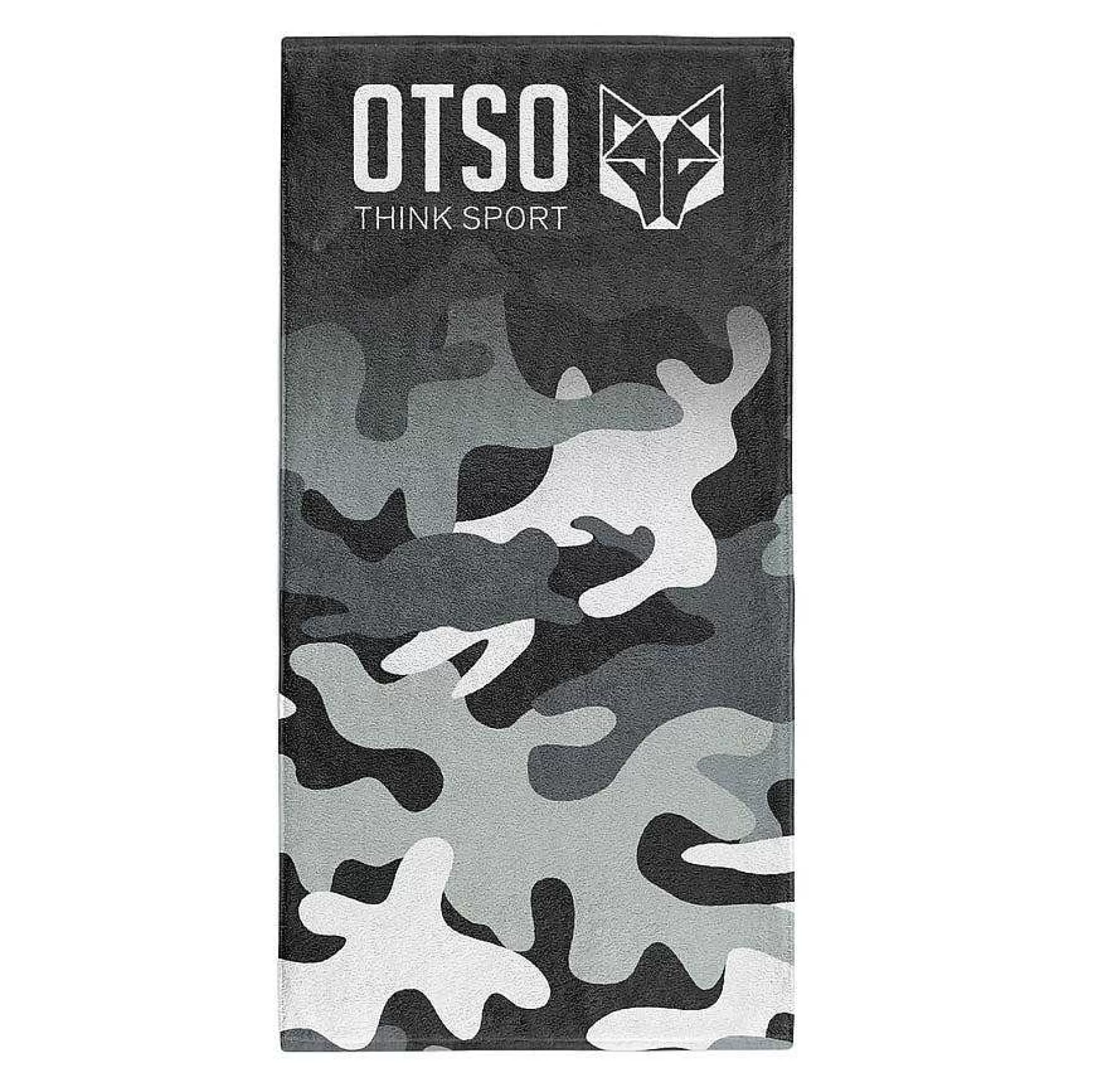 Camo Gray Microfiber Towel*OTSO Fashion