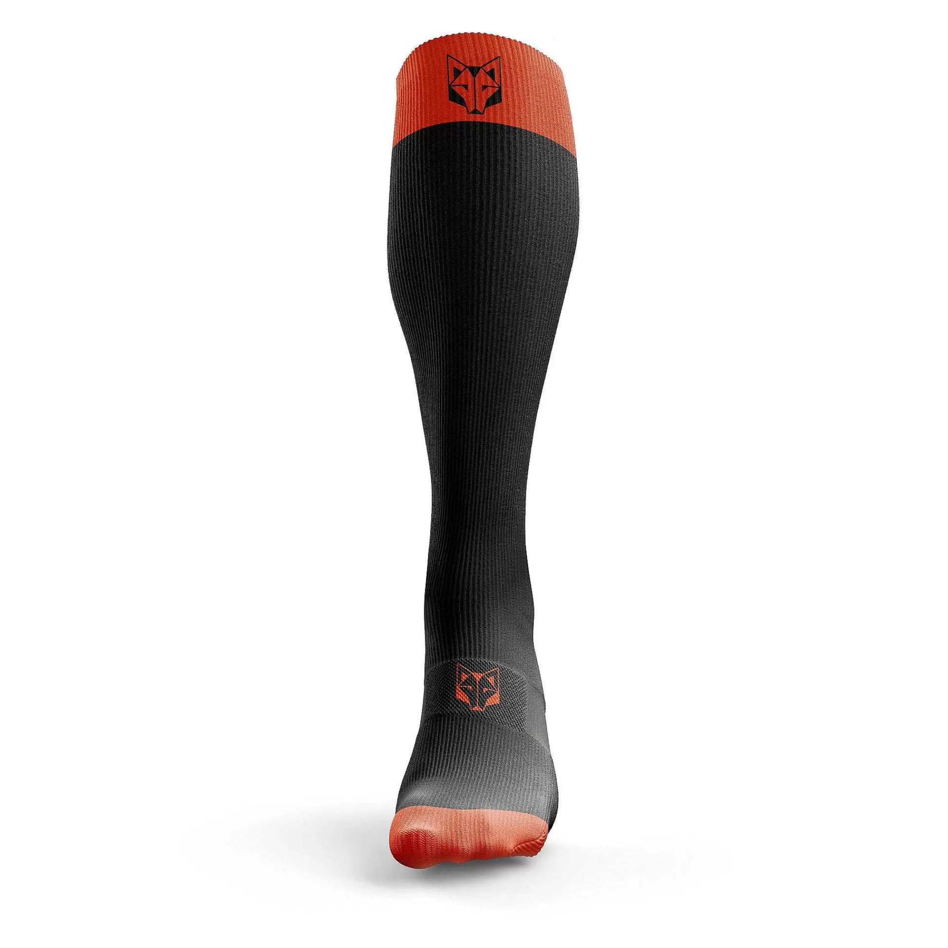 Compression Recovery Socks Black & Fluo Orange*OTSO Clearance