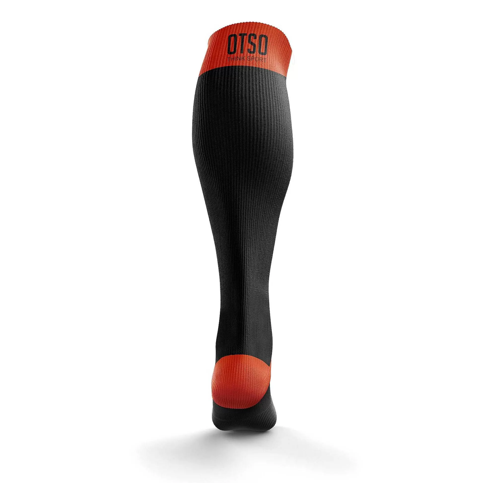 Compression Recovery Socks Black & Fluo Orange*OTSO Clearance