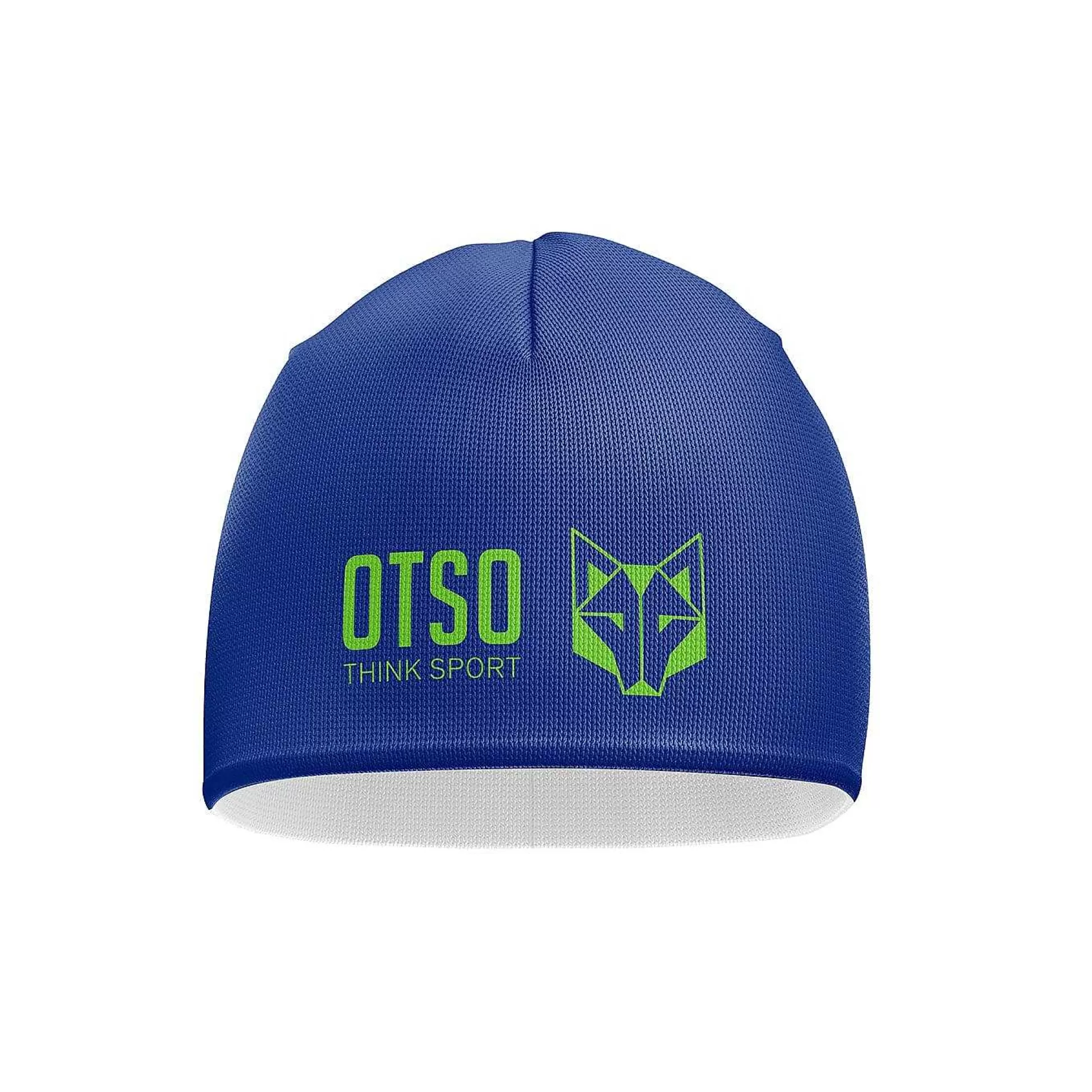 Electric Blue & Fluo Green Beanie*OTSO Cheap