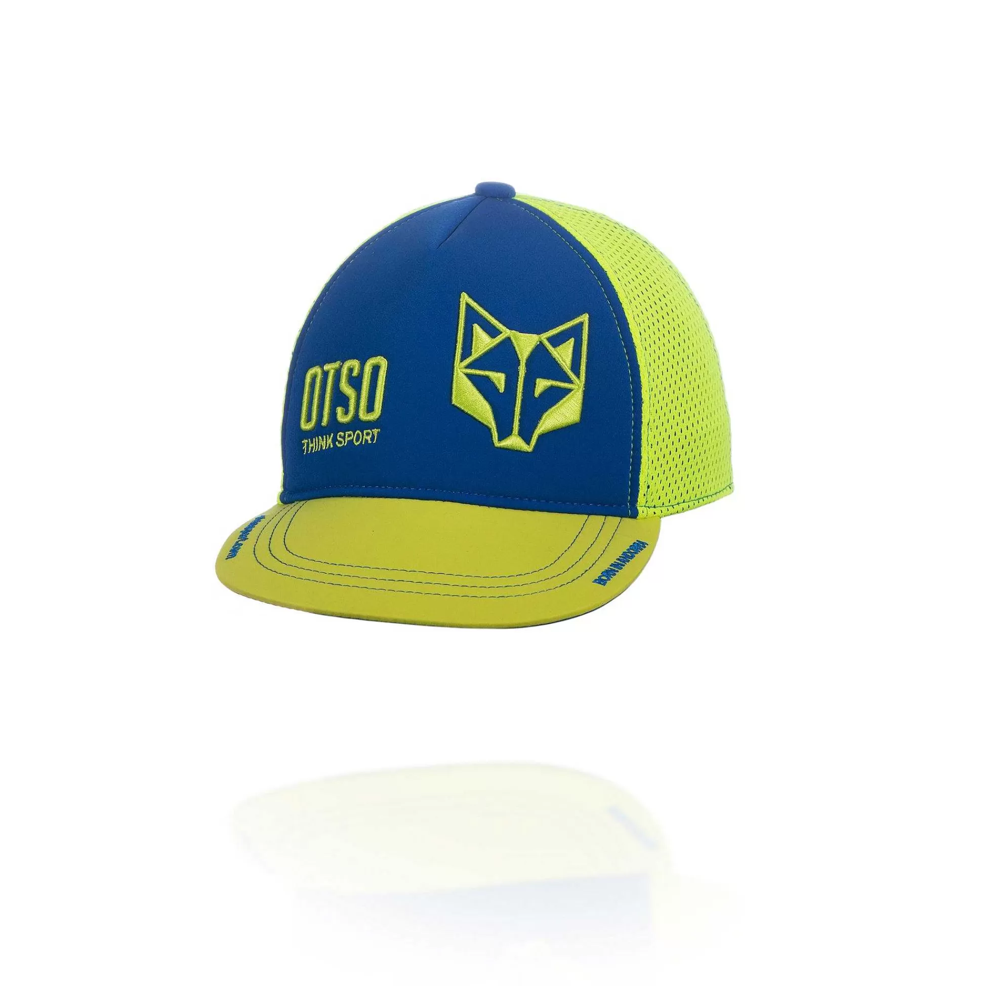 Electric Blue & Fluo Yellow Snapback Cap*OTSO Fashion