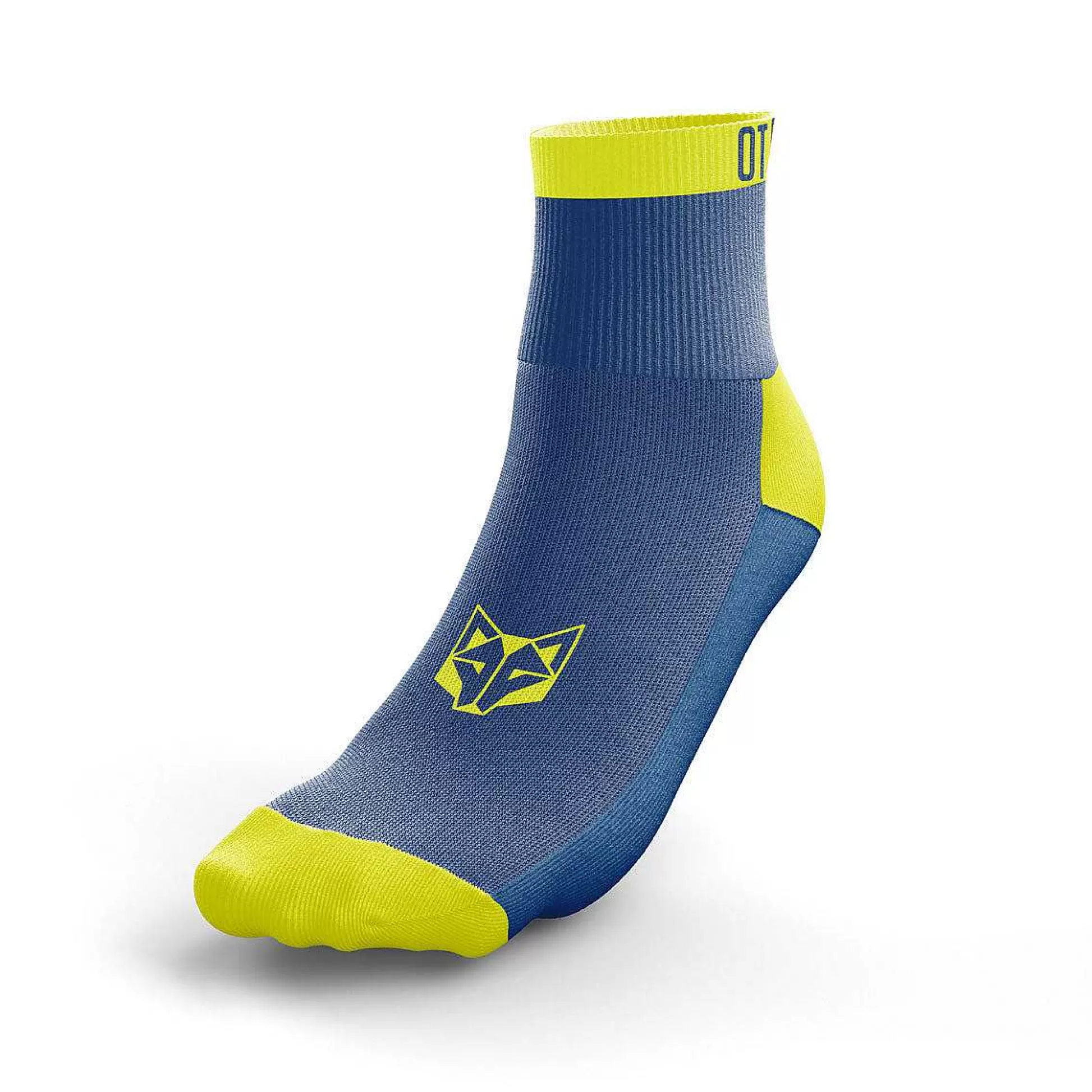 Electric Blue & Yellow Low Cut Multisport Socks*OTSO Cheap