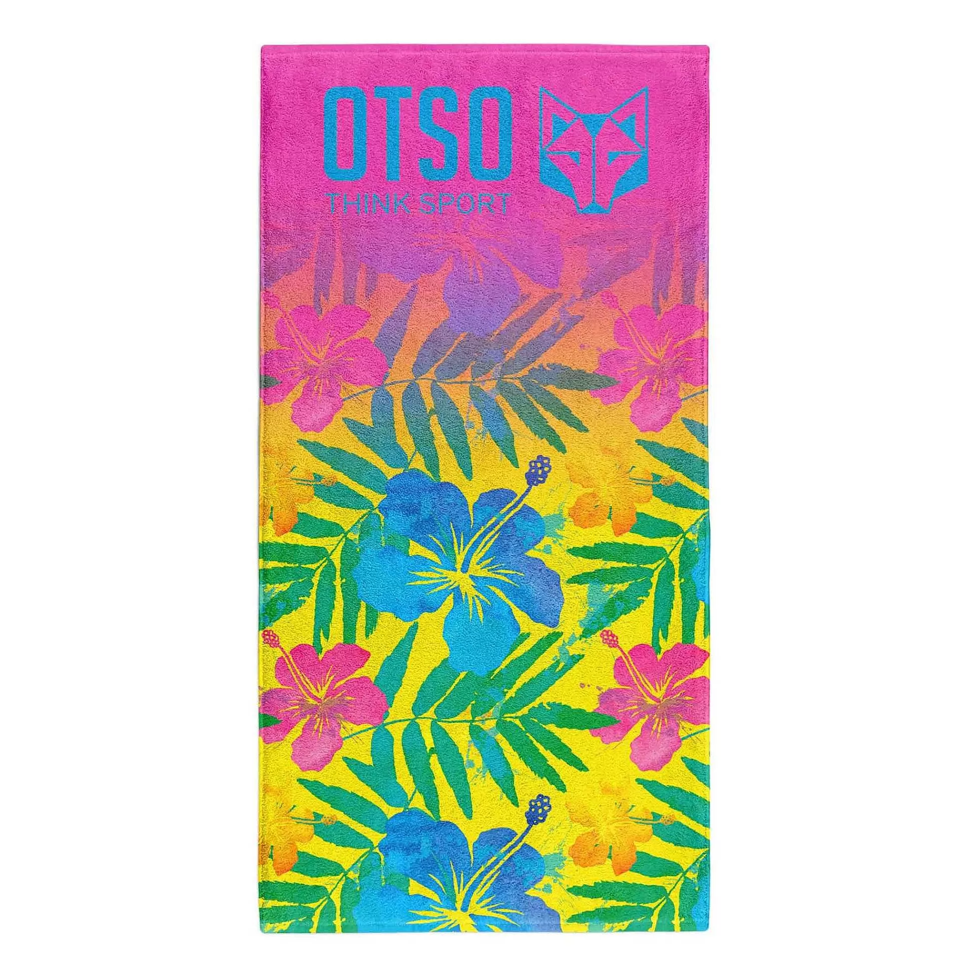 Floral Pink Microfiber Towel*OTSO Flash Sale