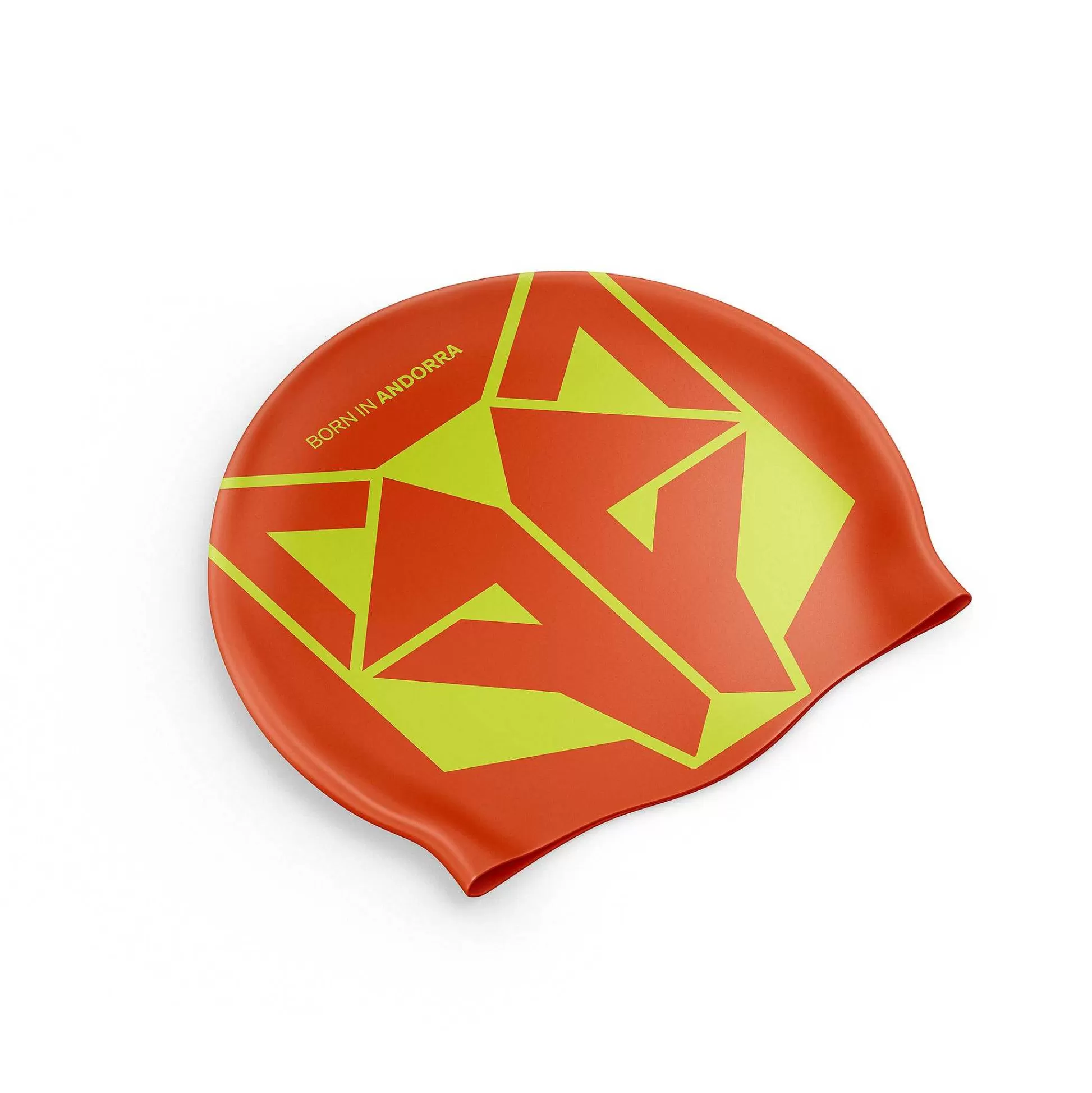 Fluo Orange & Fluo Yellow Swimming Cap*OTSO Cheap