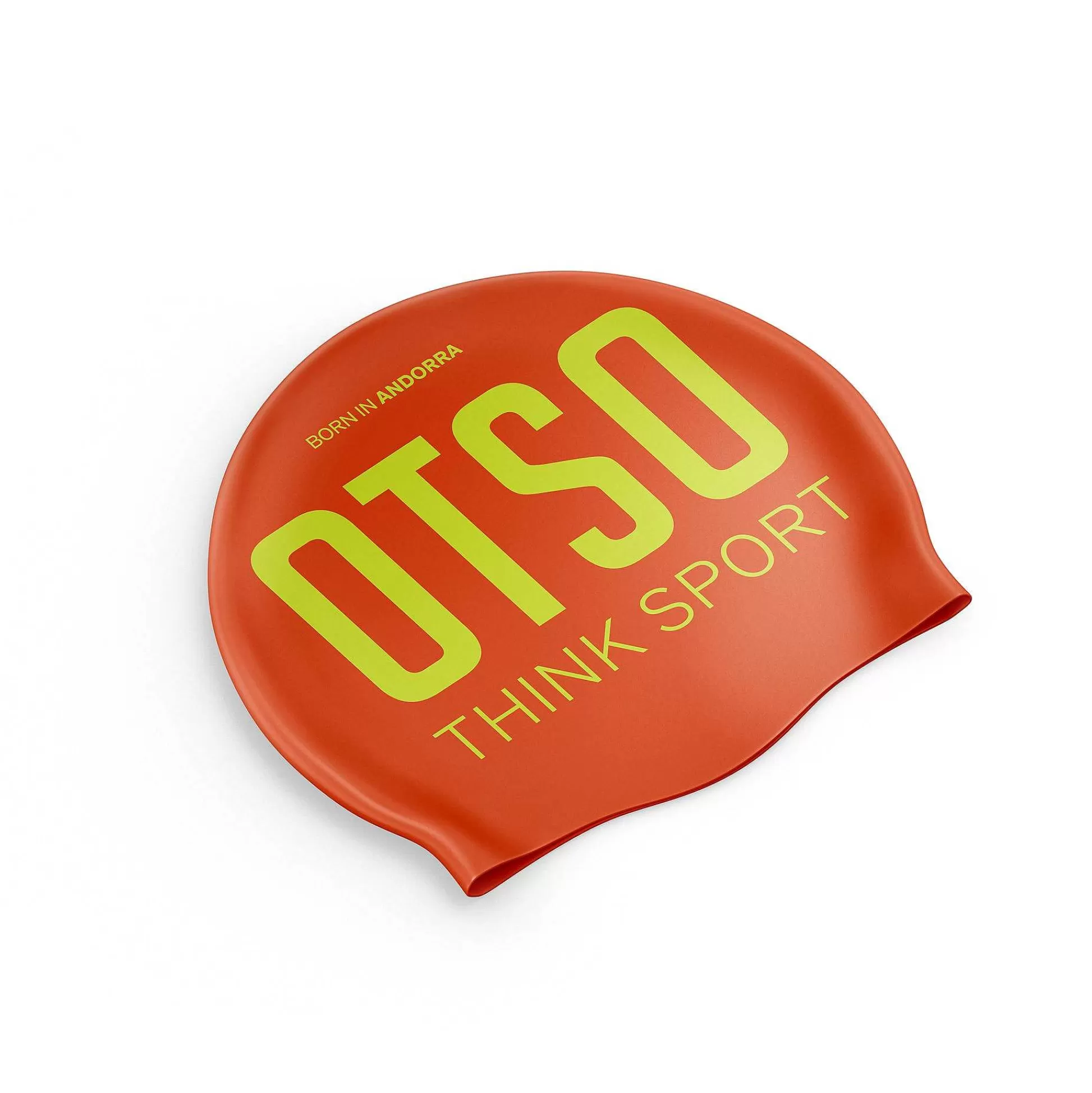 Fluo Orange & Fluo Yellow Swimming Cap*OTSO Cheap