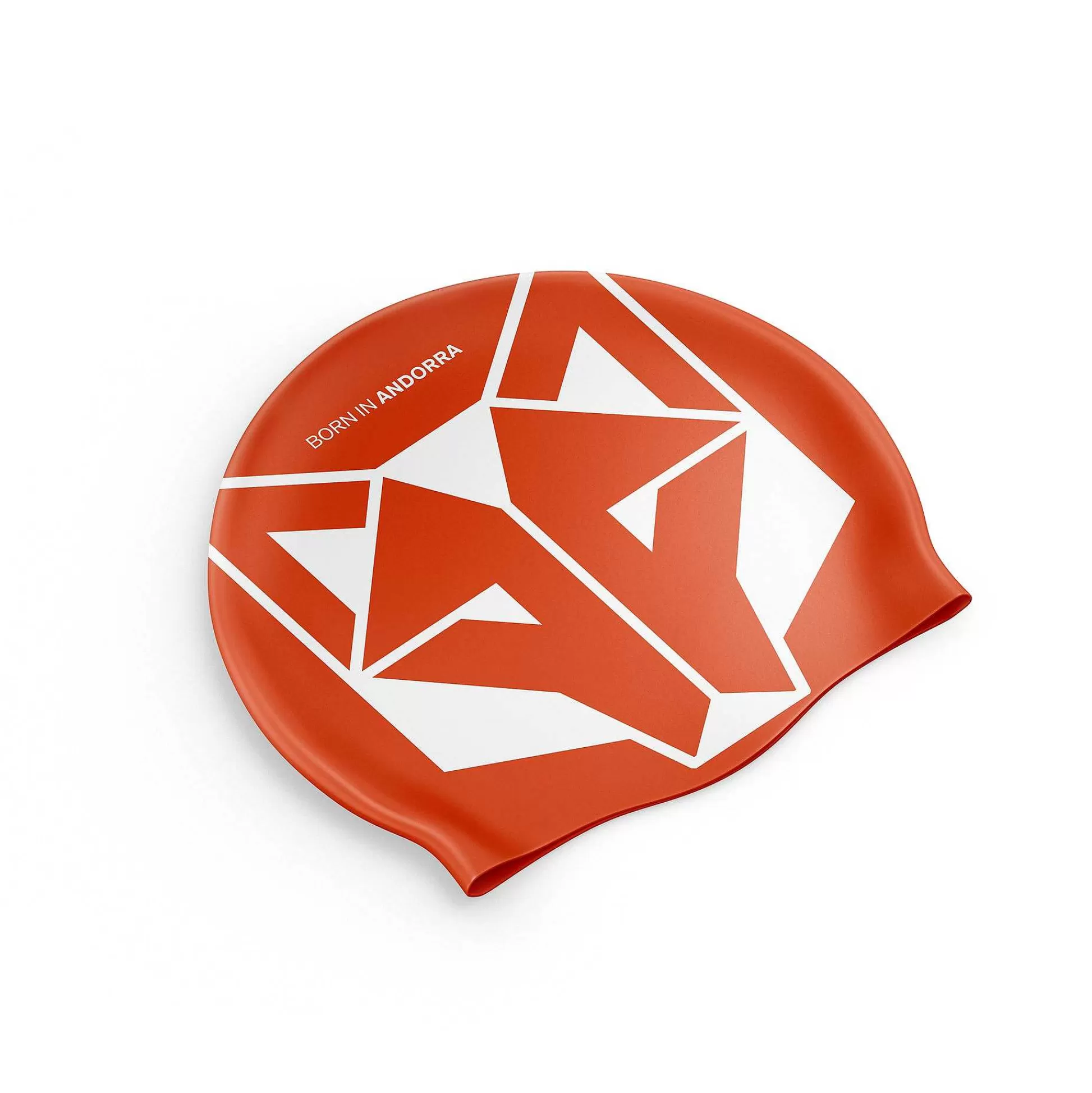 Fluo Orange & White Swimming Cap*OTSO Flash Sale