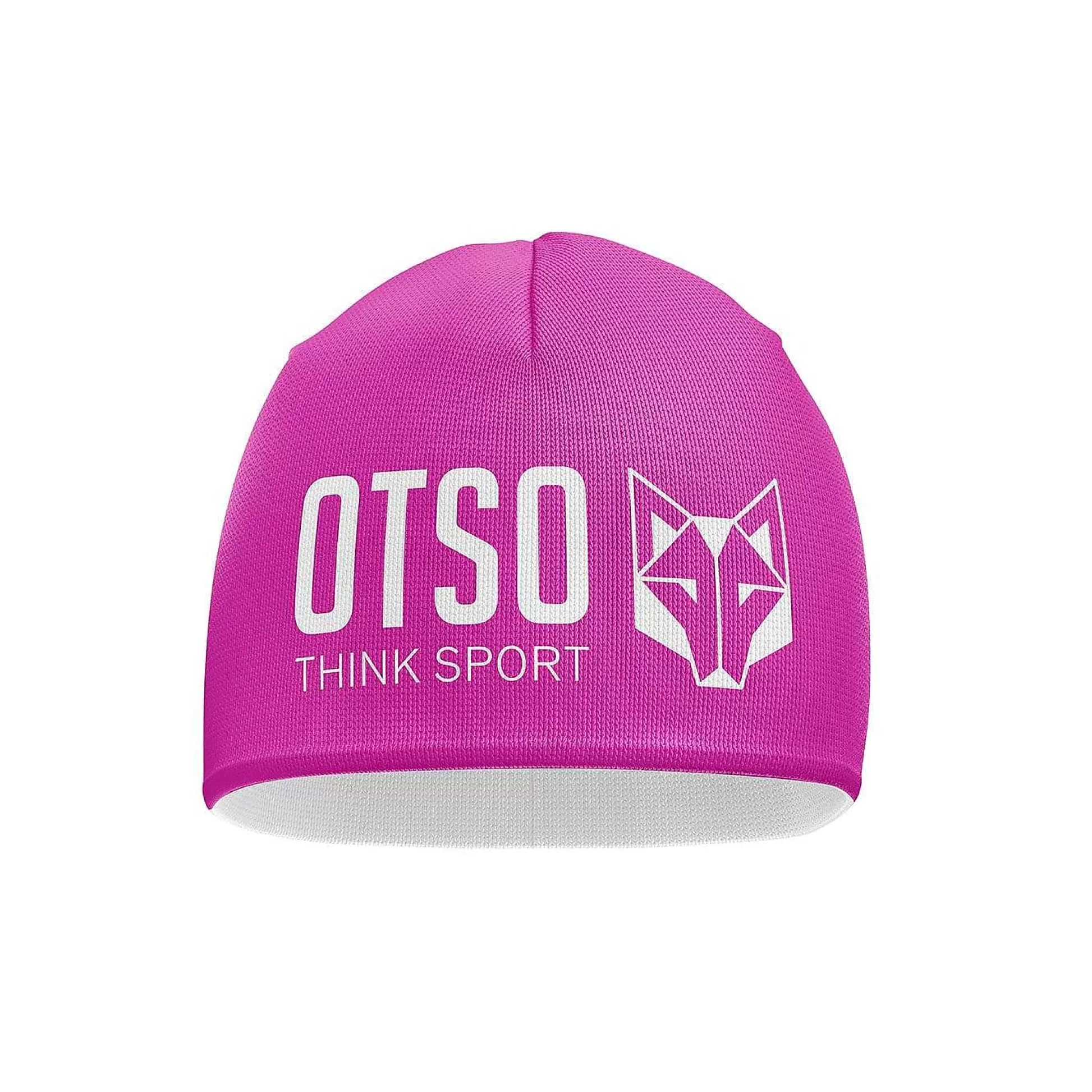 Fluo Pink & White Beanie*OTSO Best