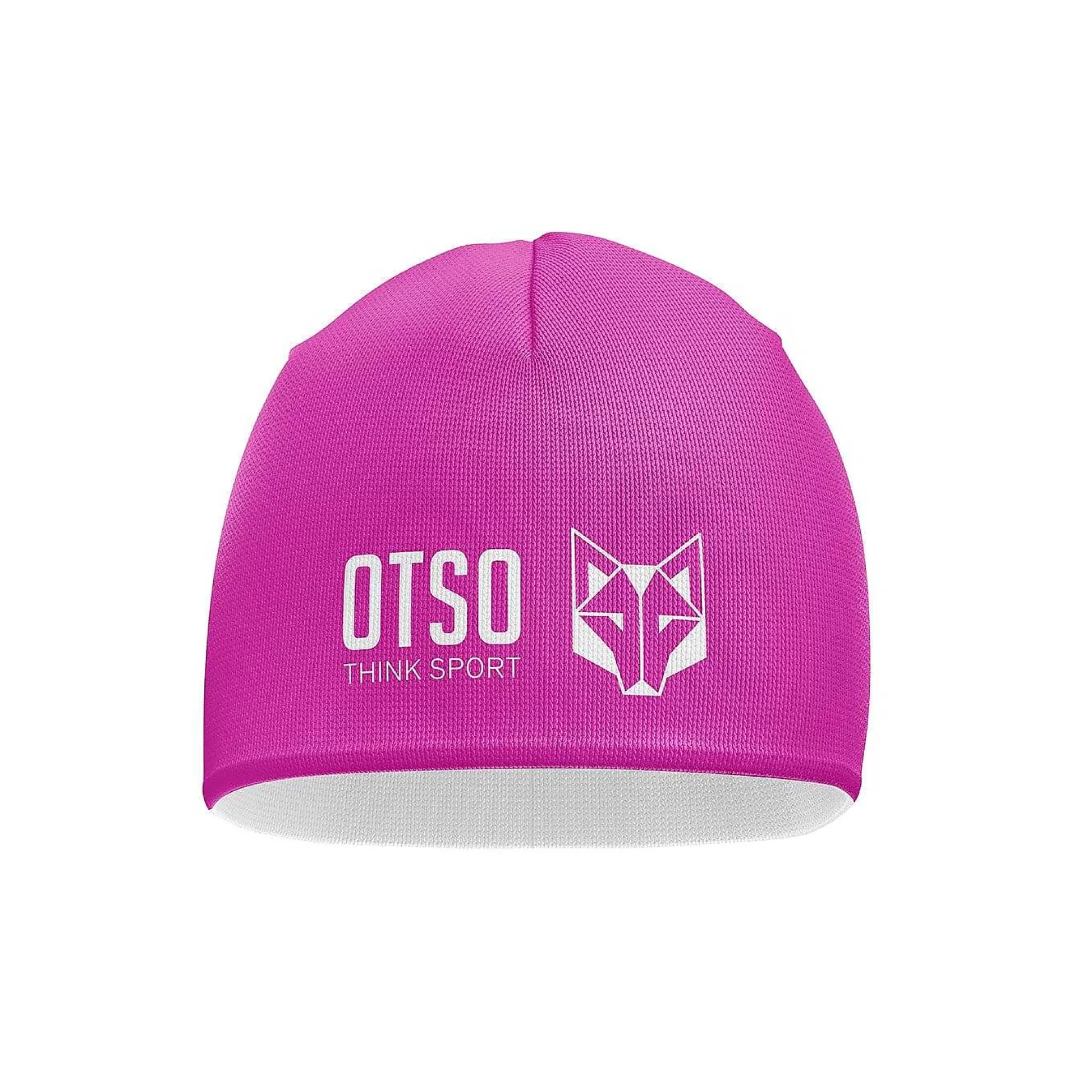 Fluo Pink & White Beanie*OTSO Best