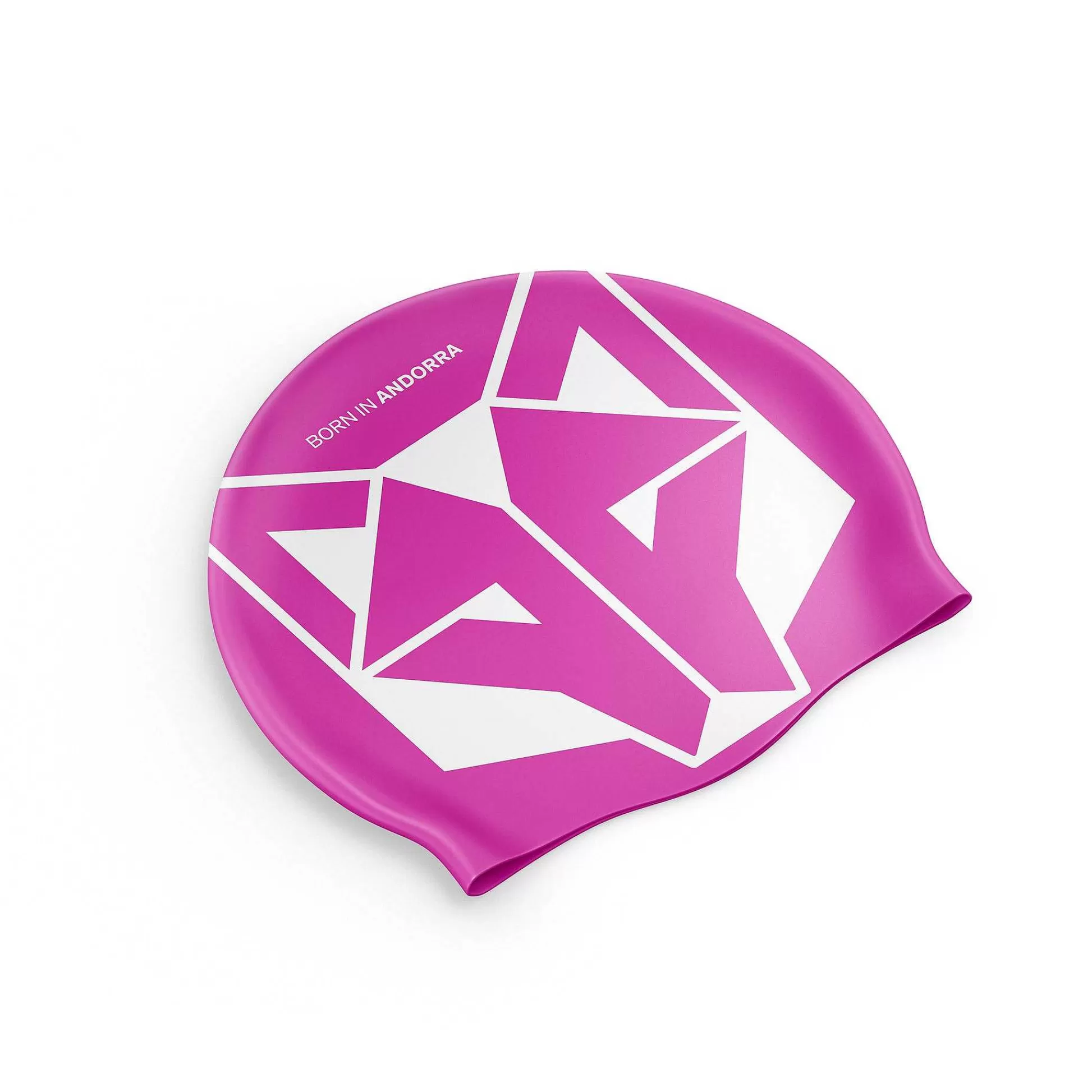 Fluo Pink & White Swimming Cap*OTSO Store