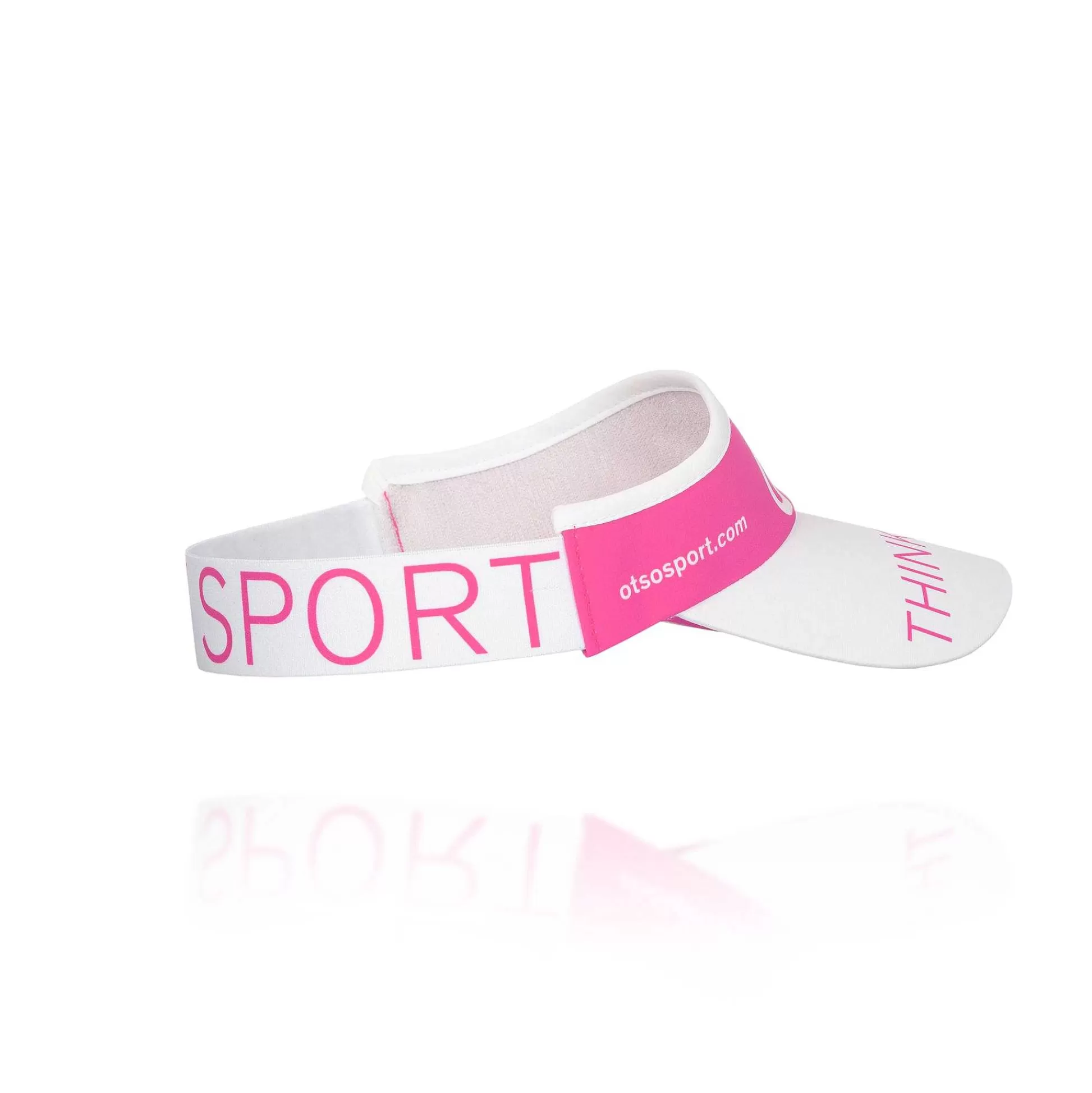 Fluo Pink & White Visor*OTSO Best Sale