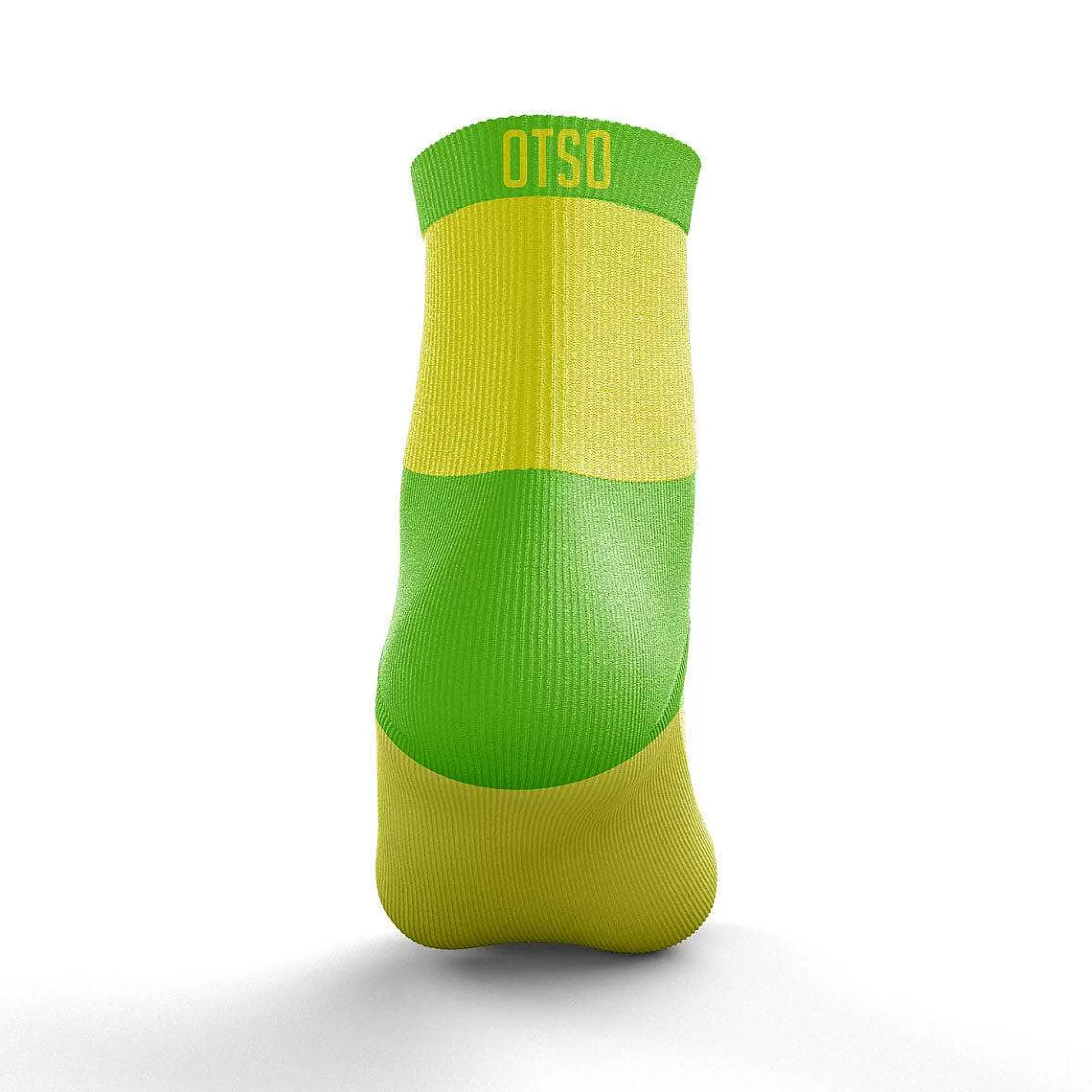 Fluo Yellow & Fluo Green Low Cut Multisport Socks*OTSO Flash Sale