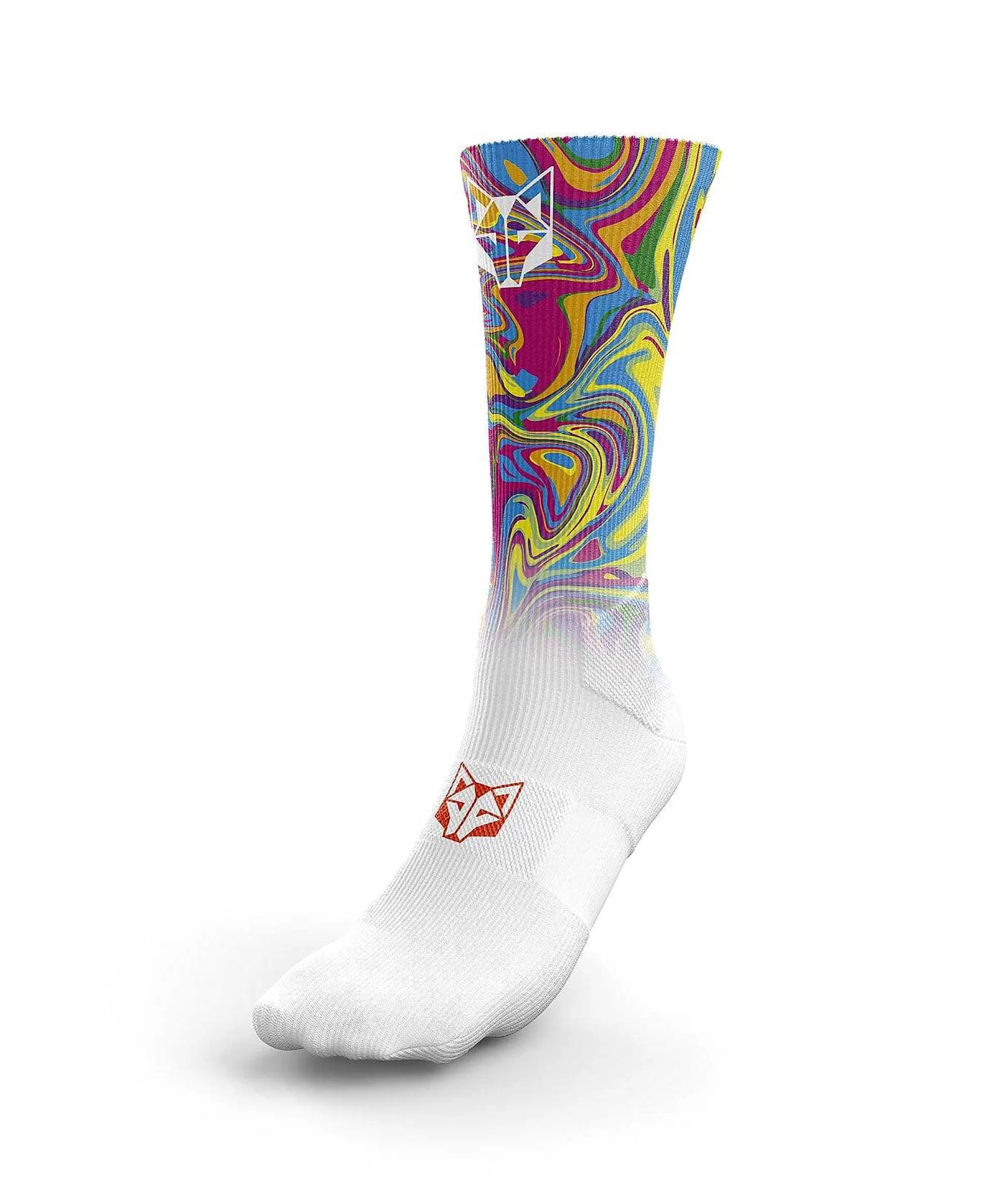 Funny Socks High Cut Psychedelic*OTSO Store