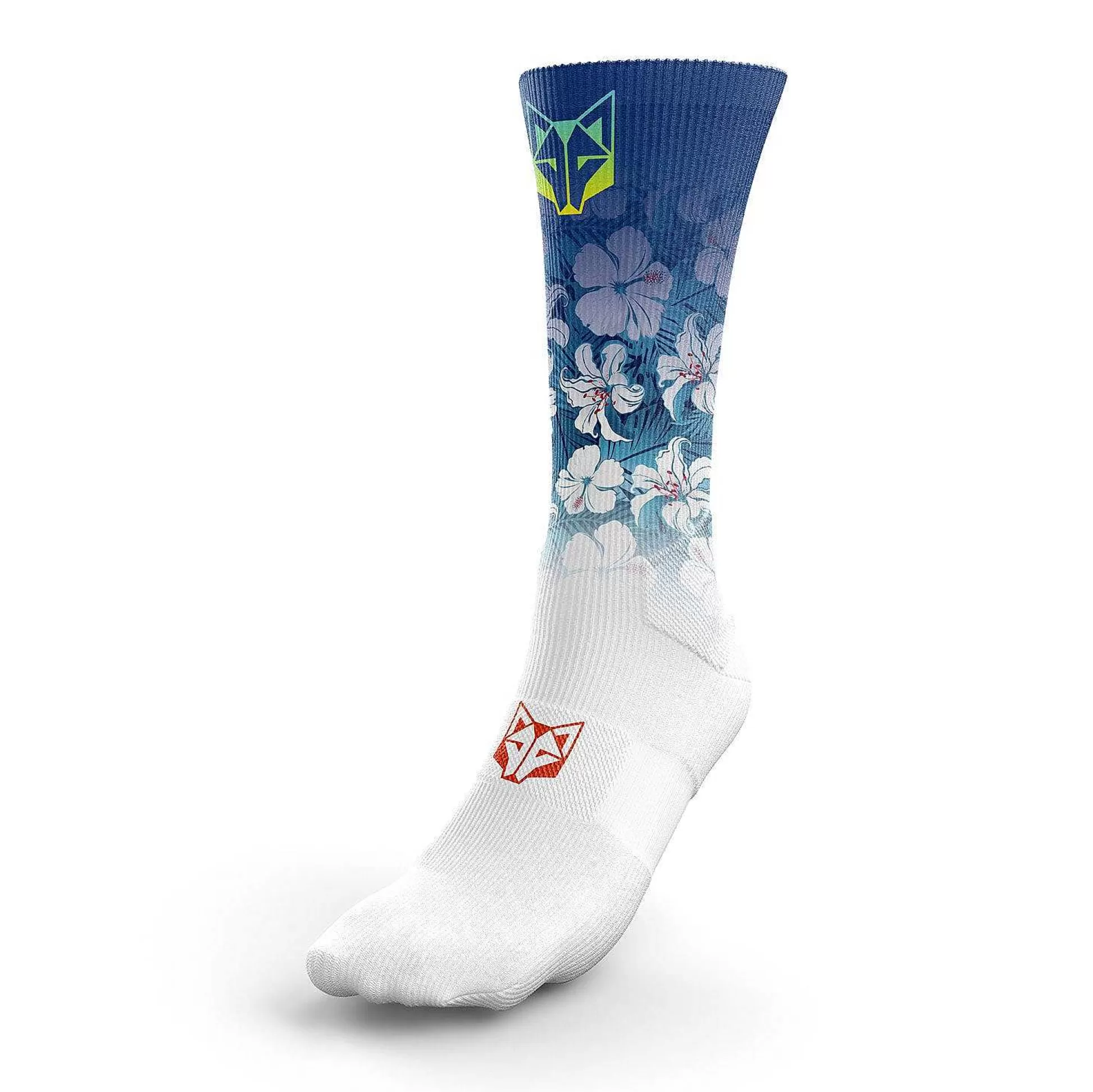 Funny Socks-Swim Bike Run Flower*OTSO Fashion