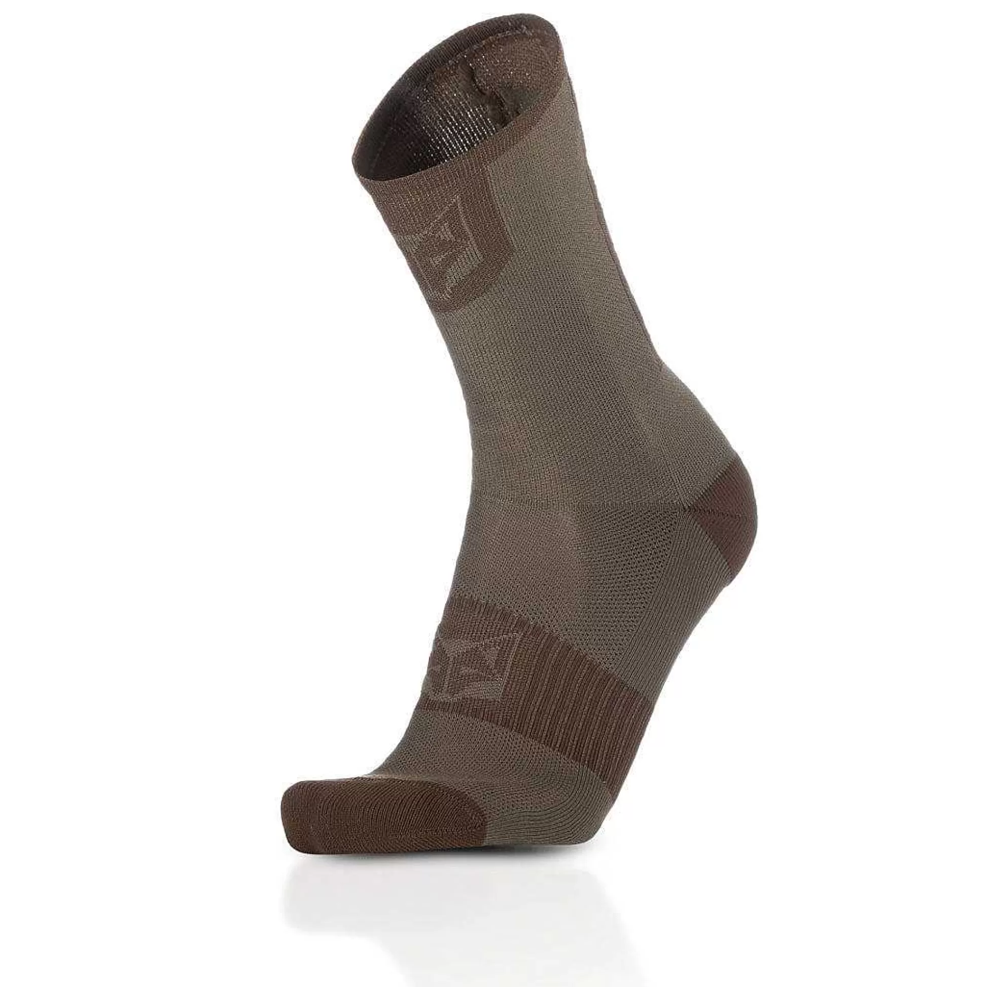 Gold & Coffee High Cut Cycling Socks*OTSO Online