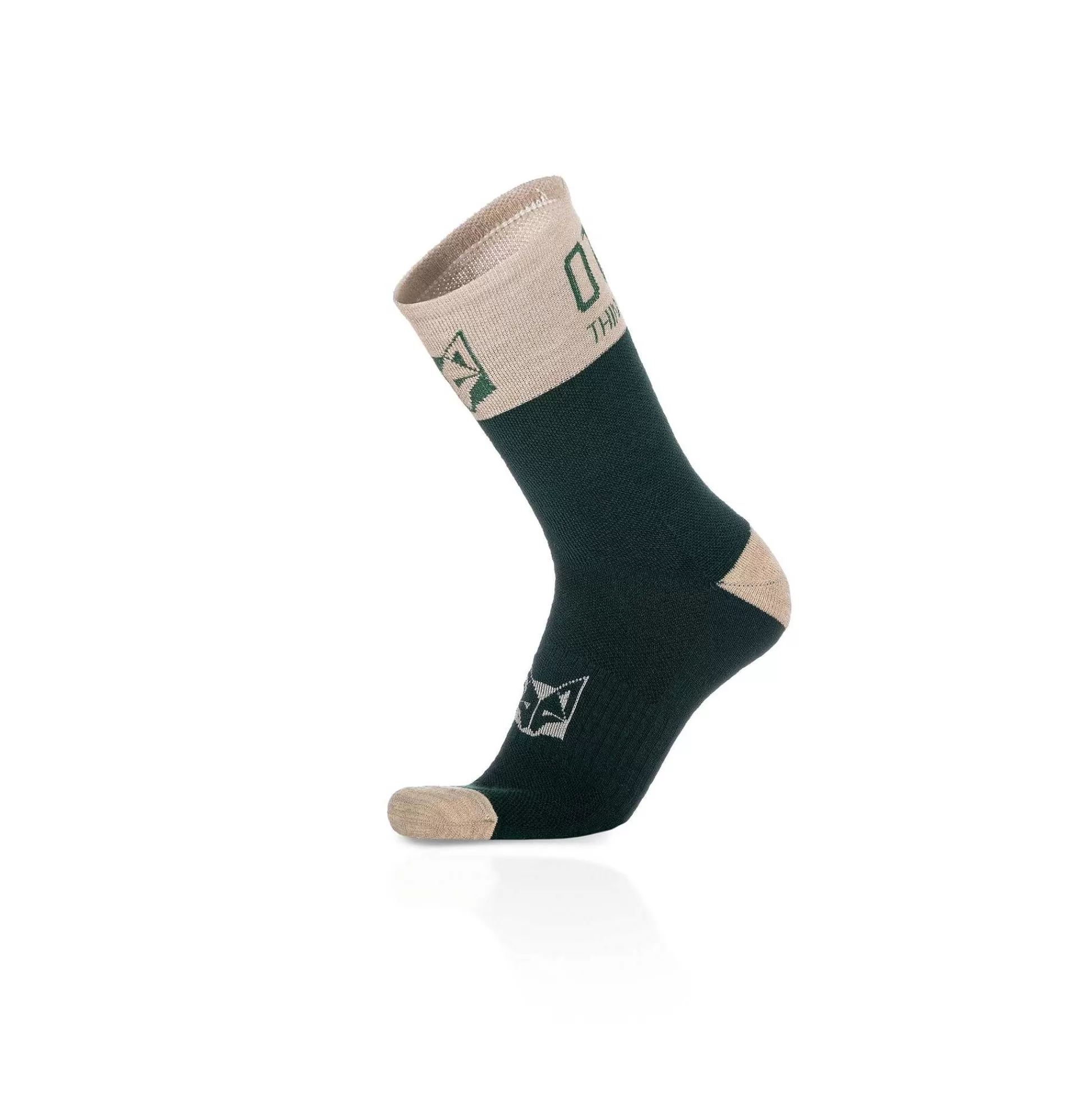 Green Leaf High Cut Merino Wool Socks*OTSO Online