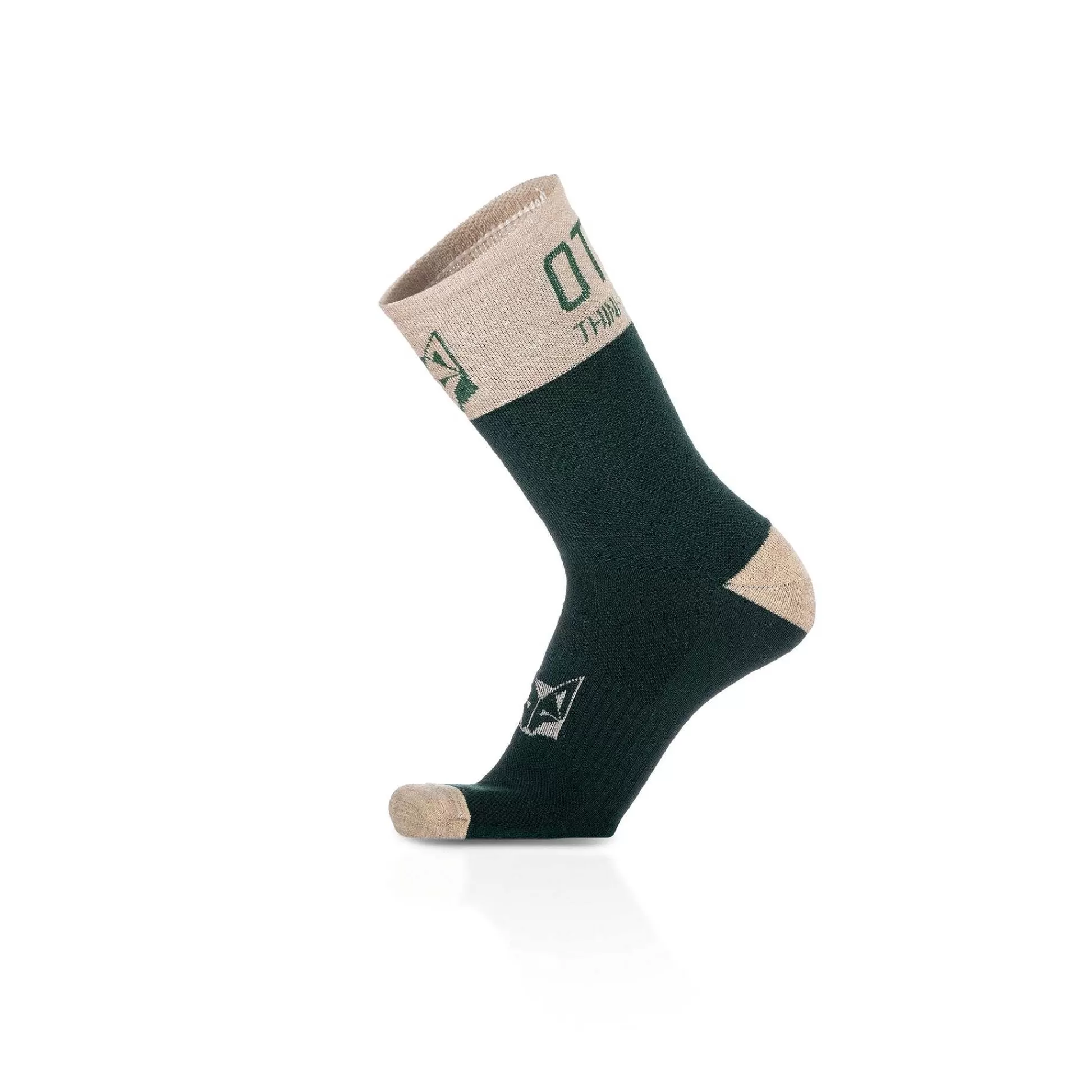 Green Leaf High Cut Merino Wool Socks*OTSO Online