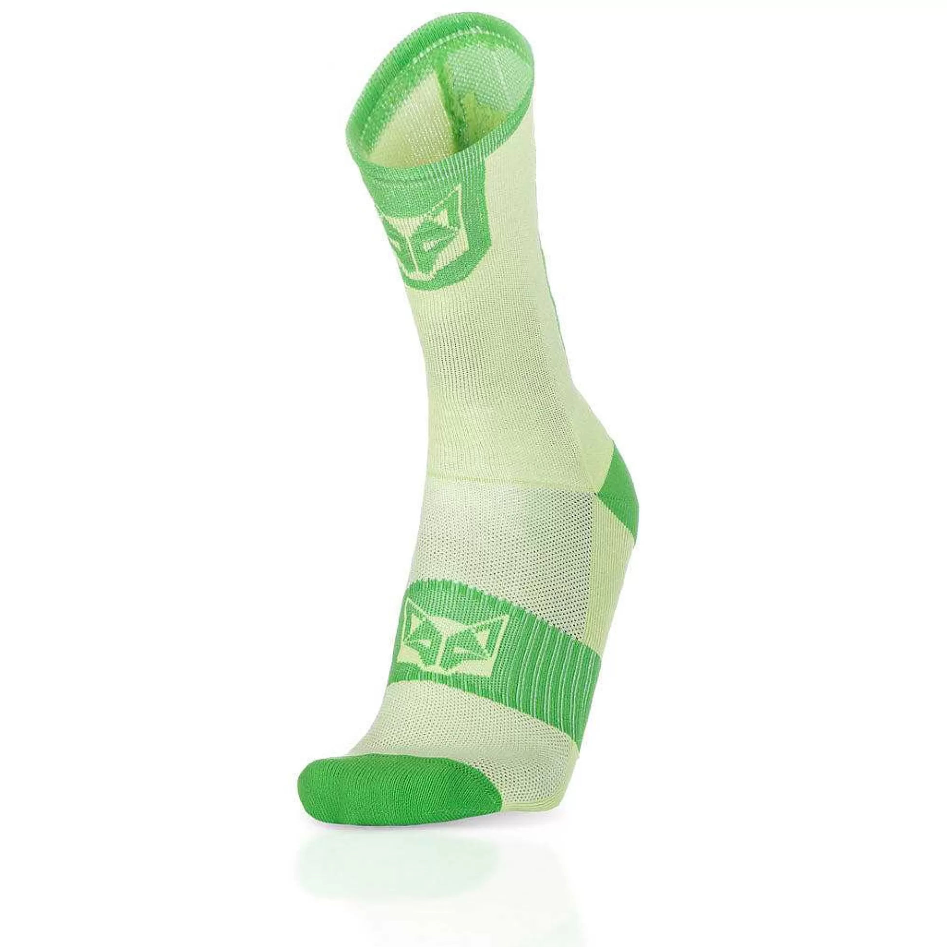 Green Lime & Green Apple High Cut Cycling Socks*OTSO Clearance