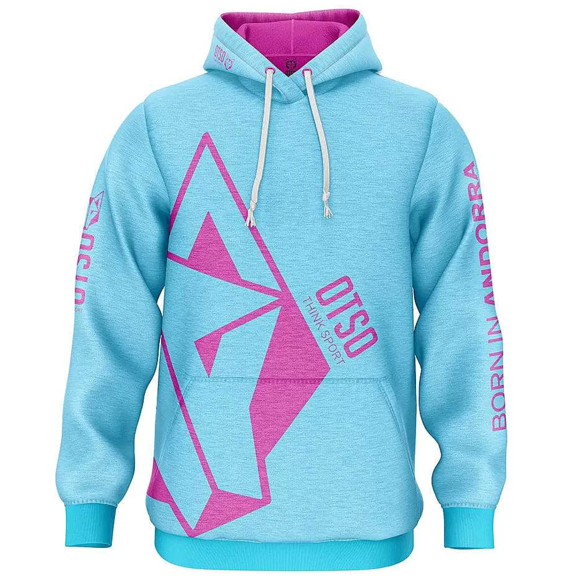 Hoodie-Light Blue & Pink*OTSO Flash Sale