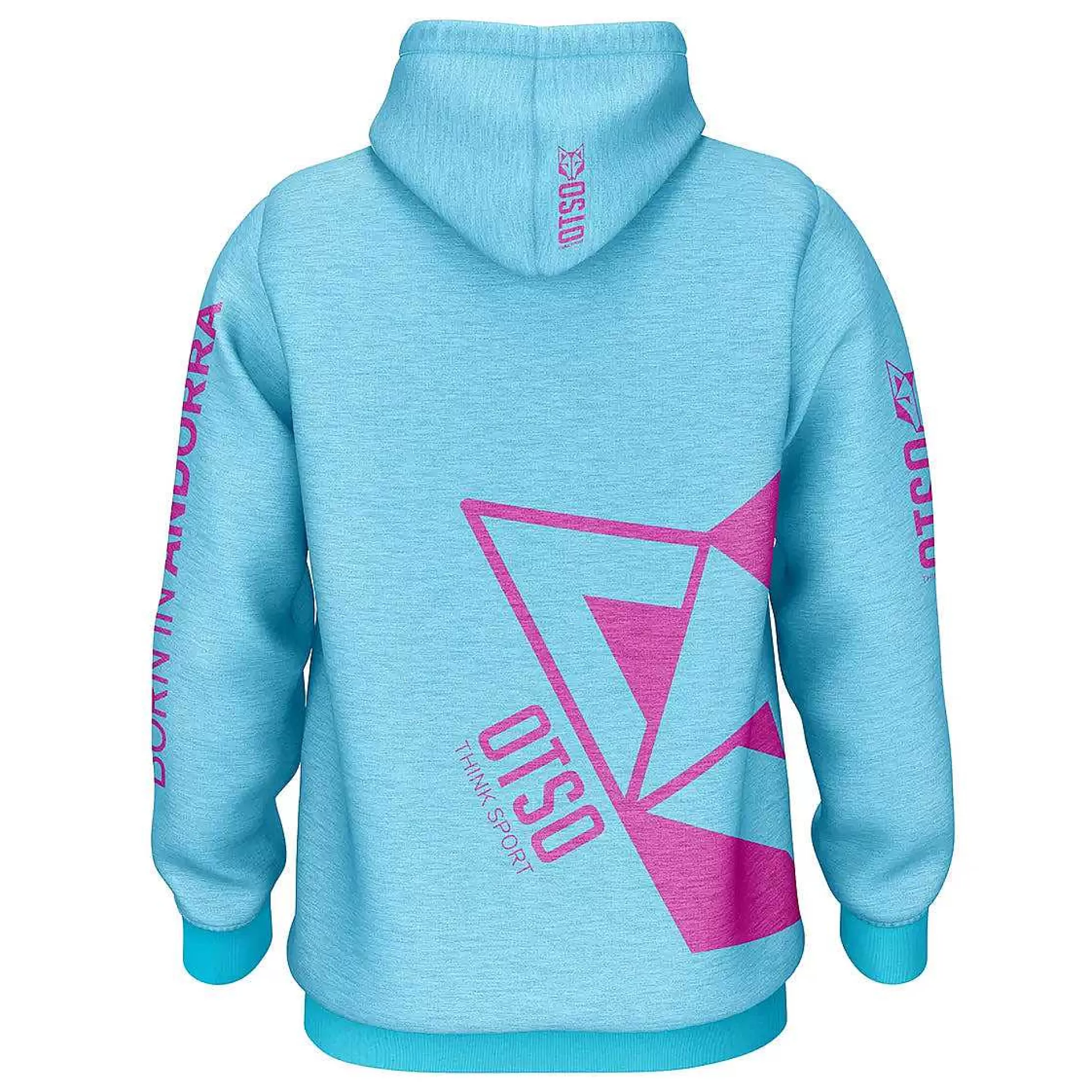 Hoodie-Light Blue & Pink*OTSO Flash Sale