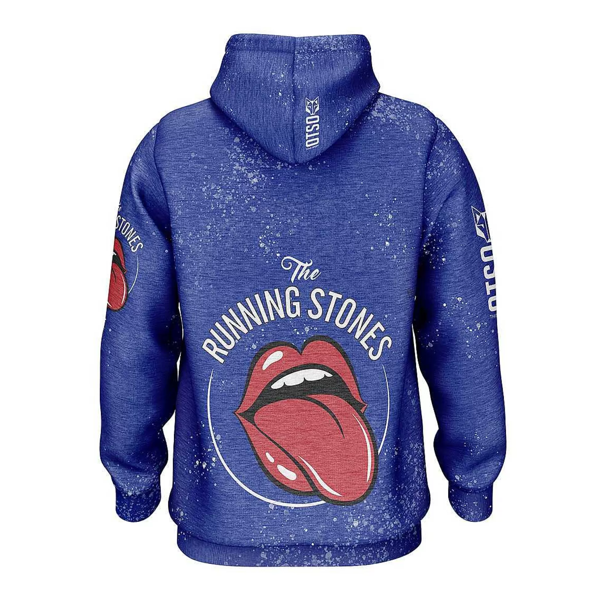 Hoodie-Running Stones Blue*OTSO Clearance