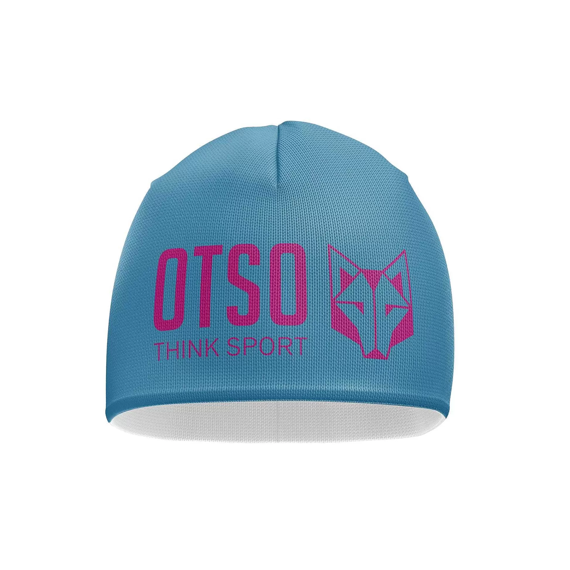 Light Blue & Fluo Pink Beanie*OTSO Cheap