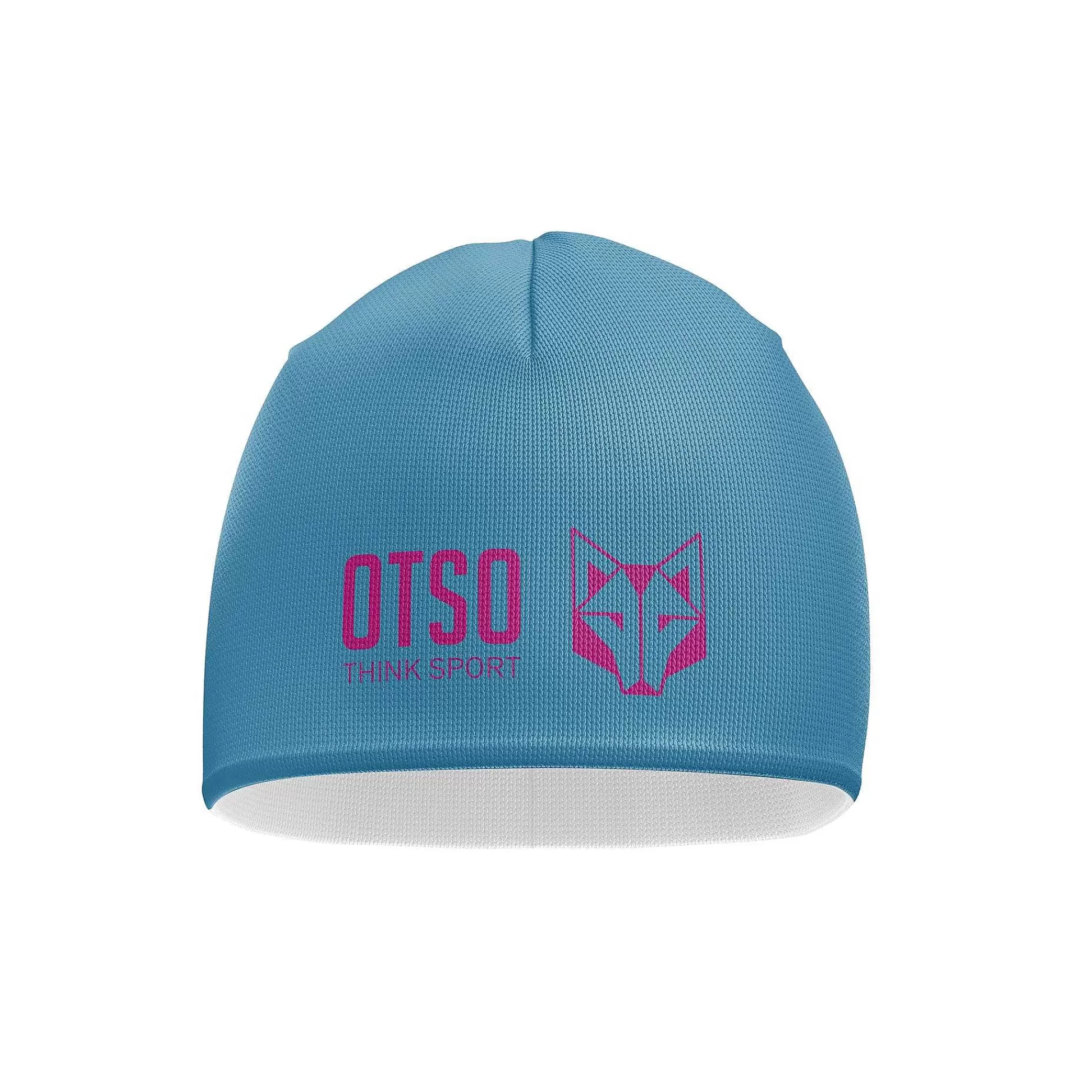 Light Blue & Fluo Pink Beanie*OTSO Cheap