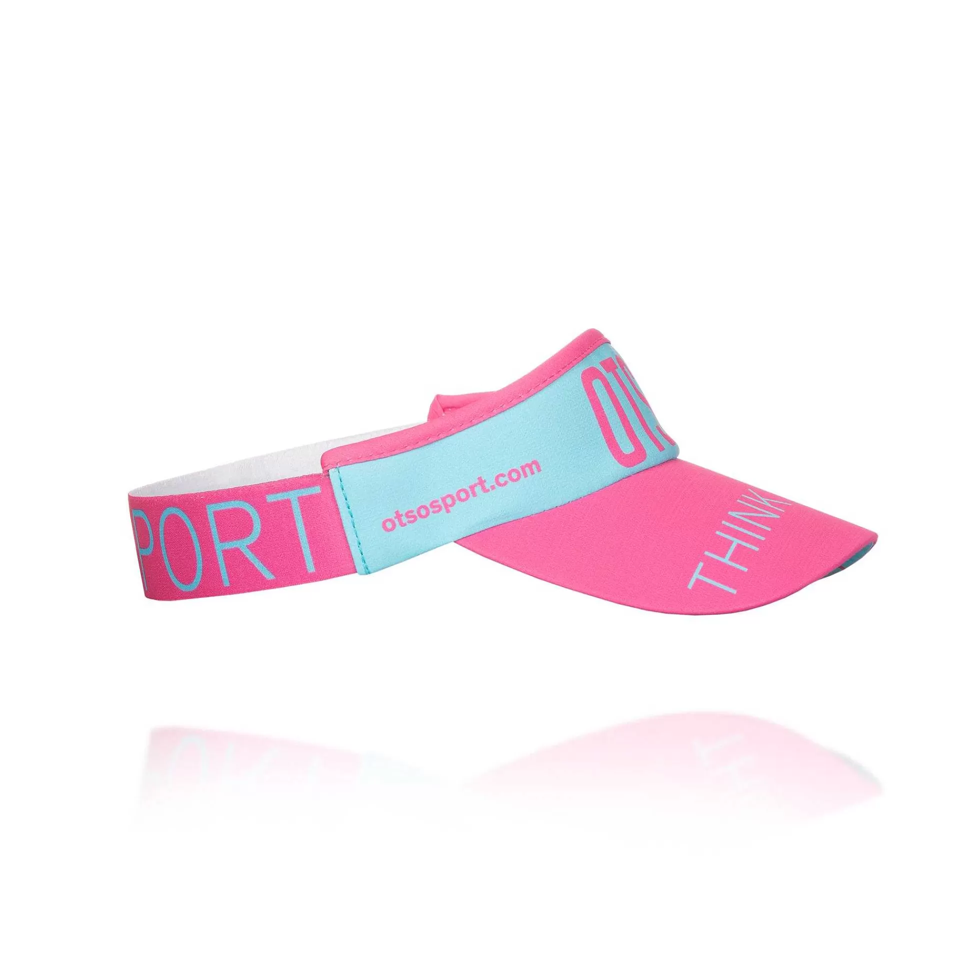 Light Blue & Fluo Pink Visor*OTSO Store