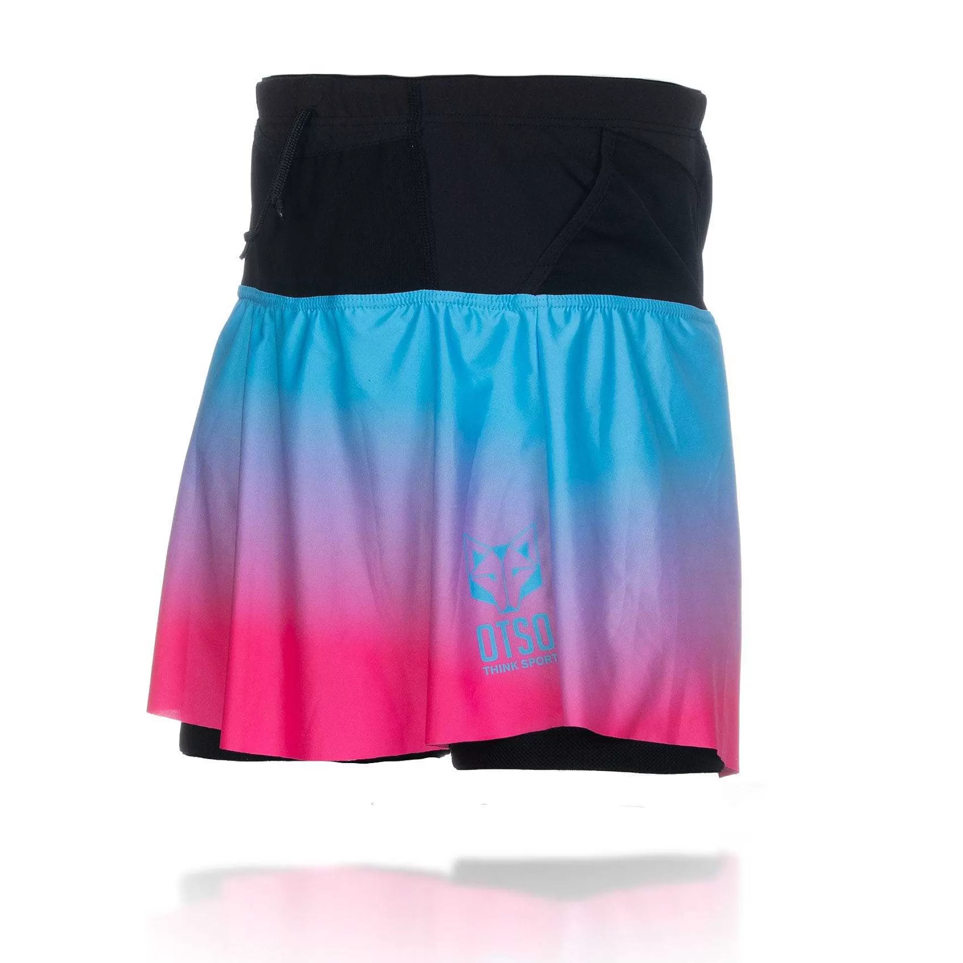 Light Blue & Fluo Pink Women'S Skirt*OTSO Outlet