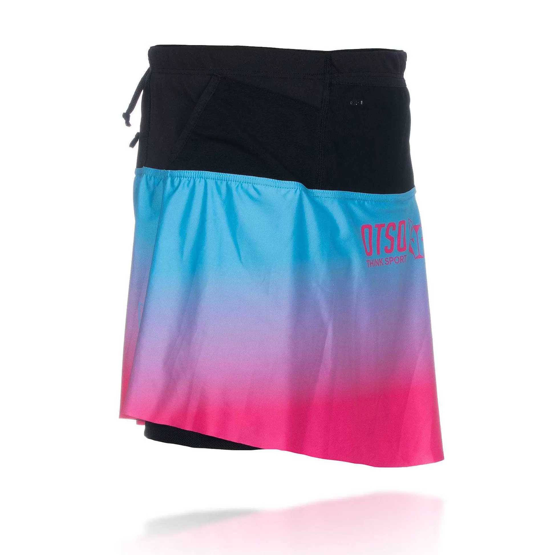 Light Blue & Fluo Pink Women'S Skirt*OTSO Outlet