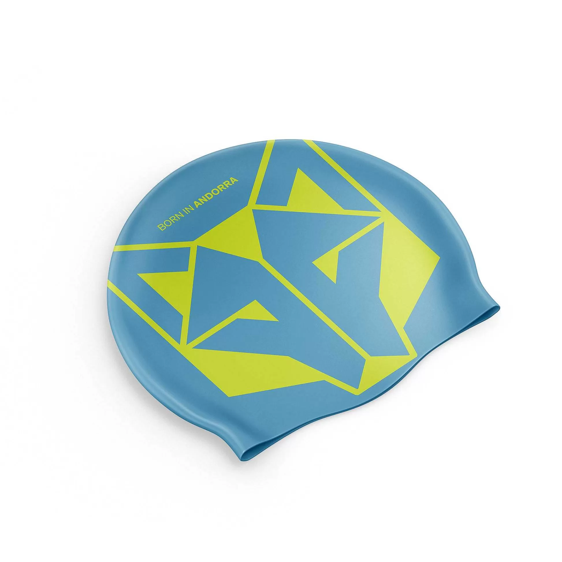 Light Blue & Fluo Yellow Swimming Cap*OTSO Hot