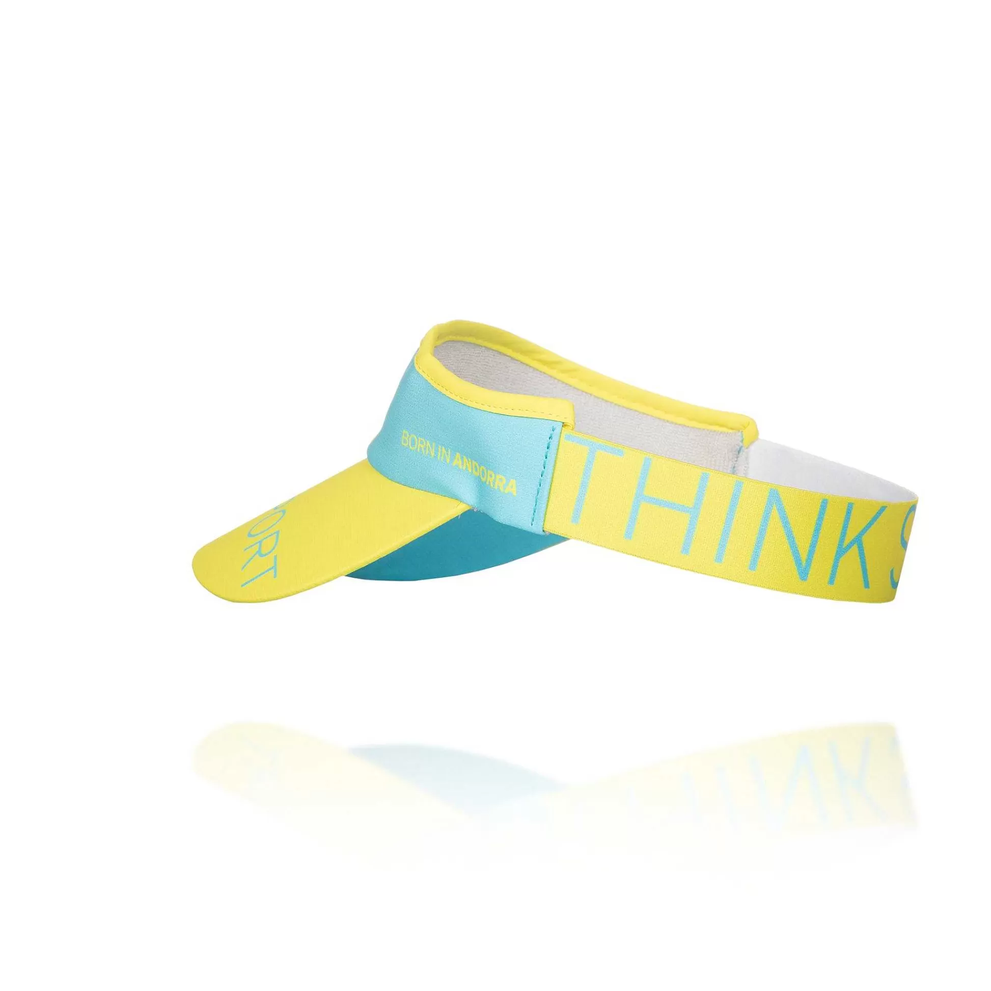 Light Blue & Fluo Yellow Visor*OTSO Fashion