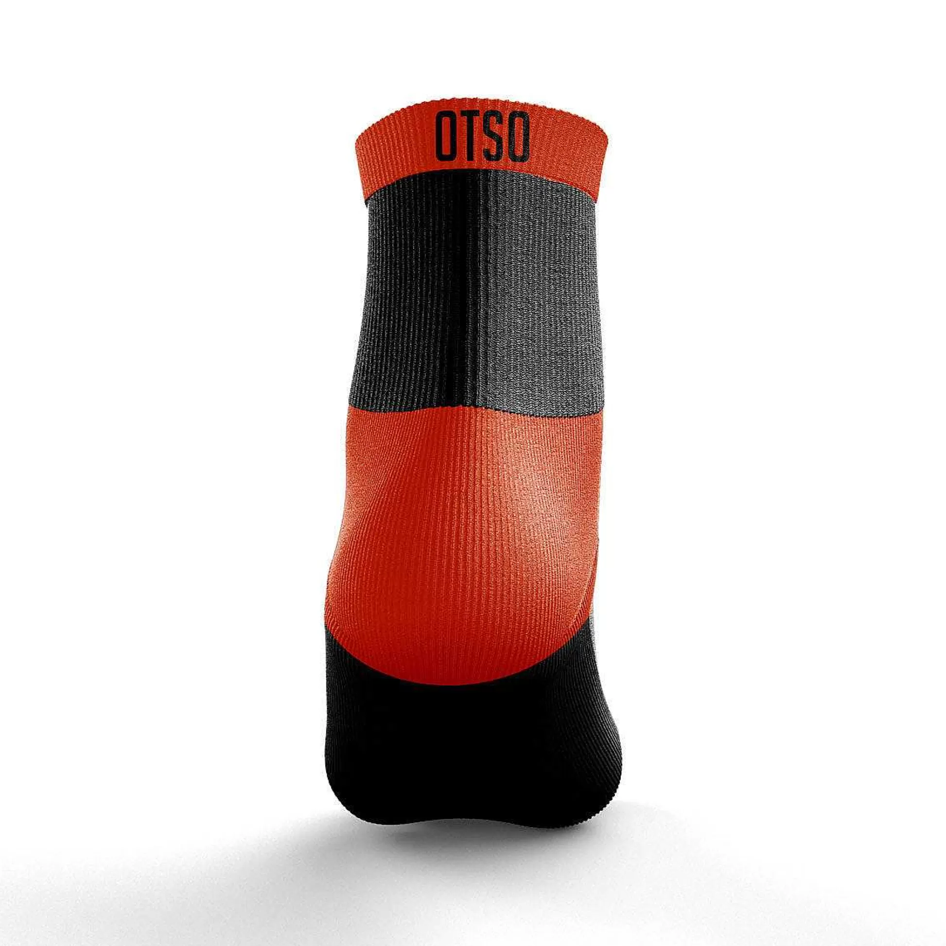 Low Cut Multisport Socks Black & Fluo Orange*OTSO Hot