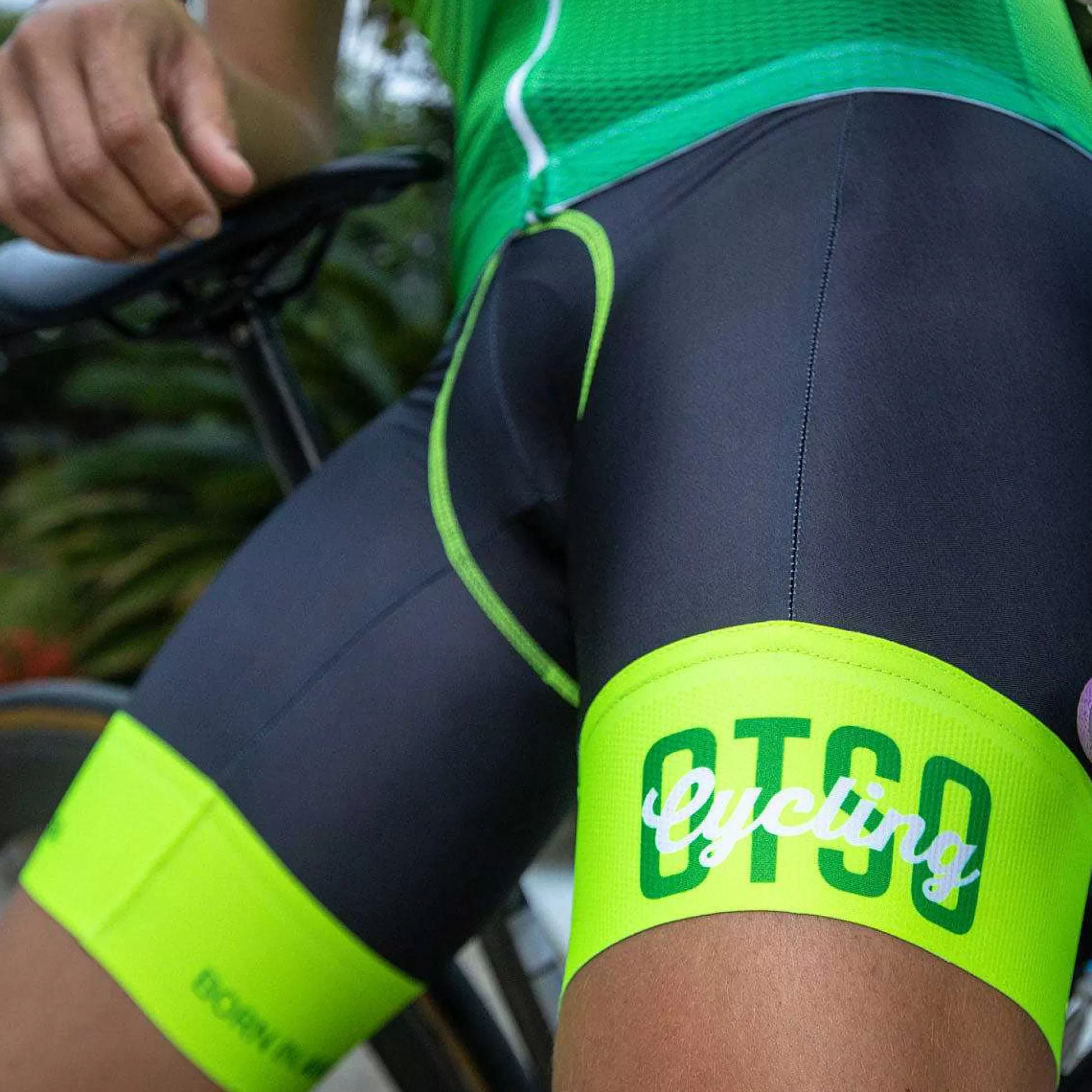 Men'S Cycling Shorts Fluo Green (Outlet)*OTSO Fashion