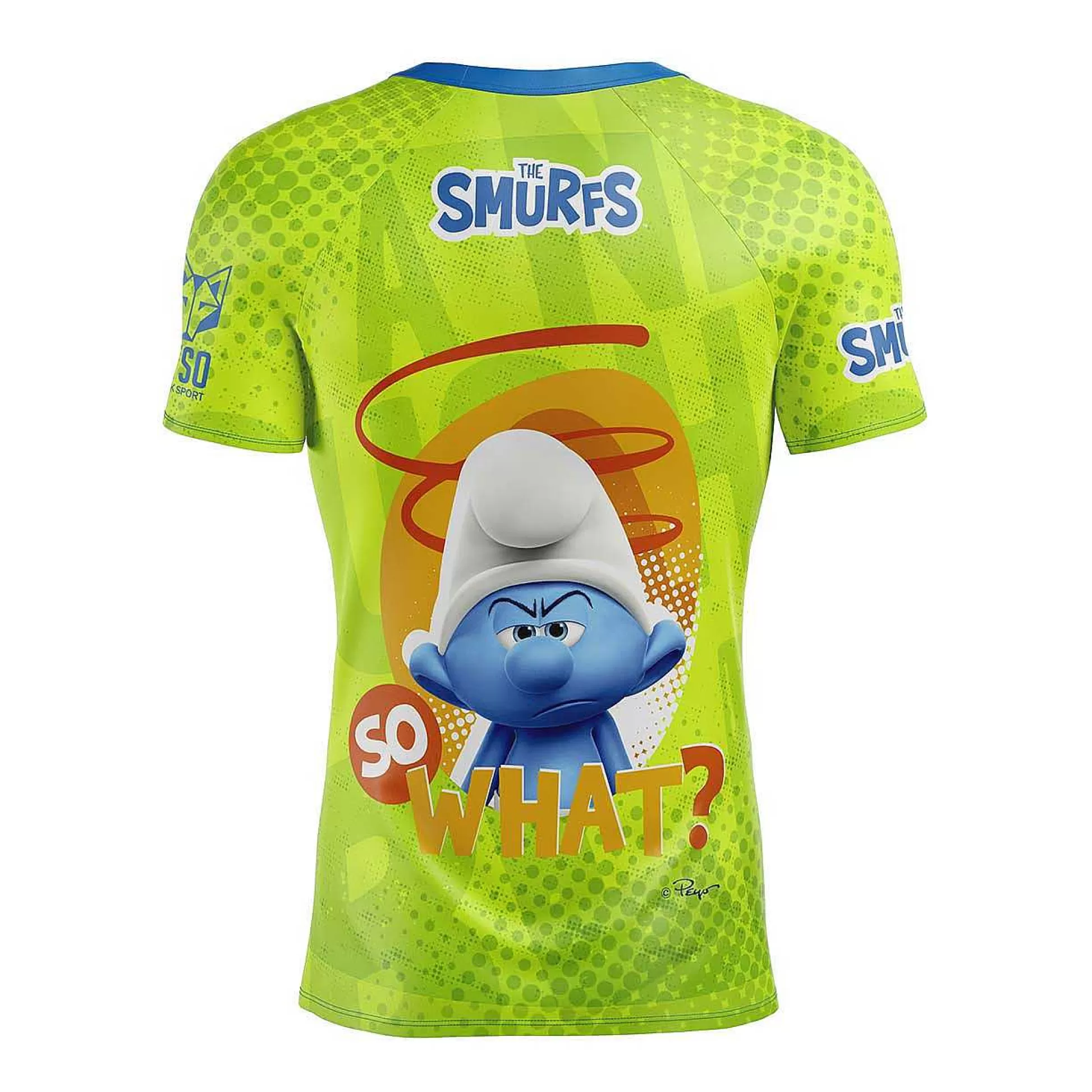 Men'S Short Sleeve Shirt Smurfs Boss*OTSO Flash Sale