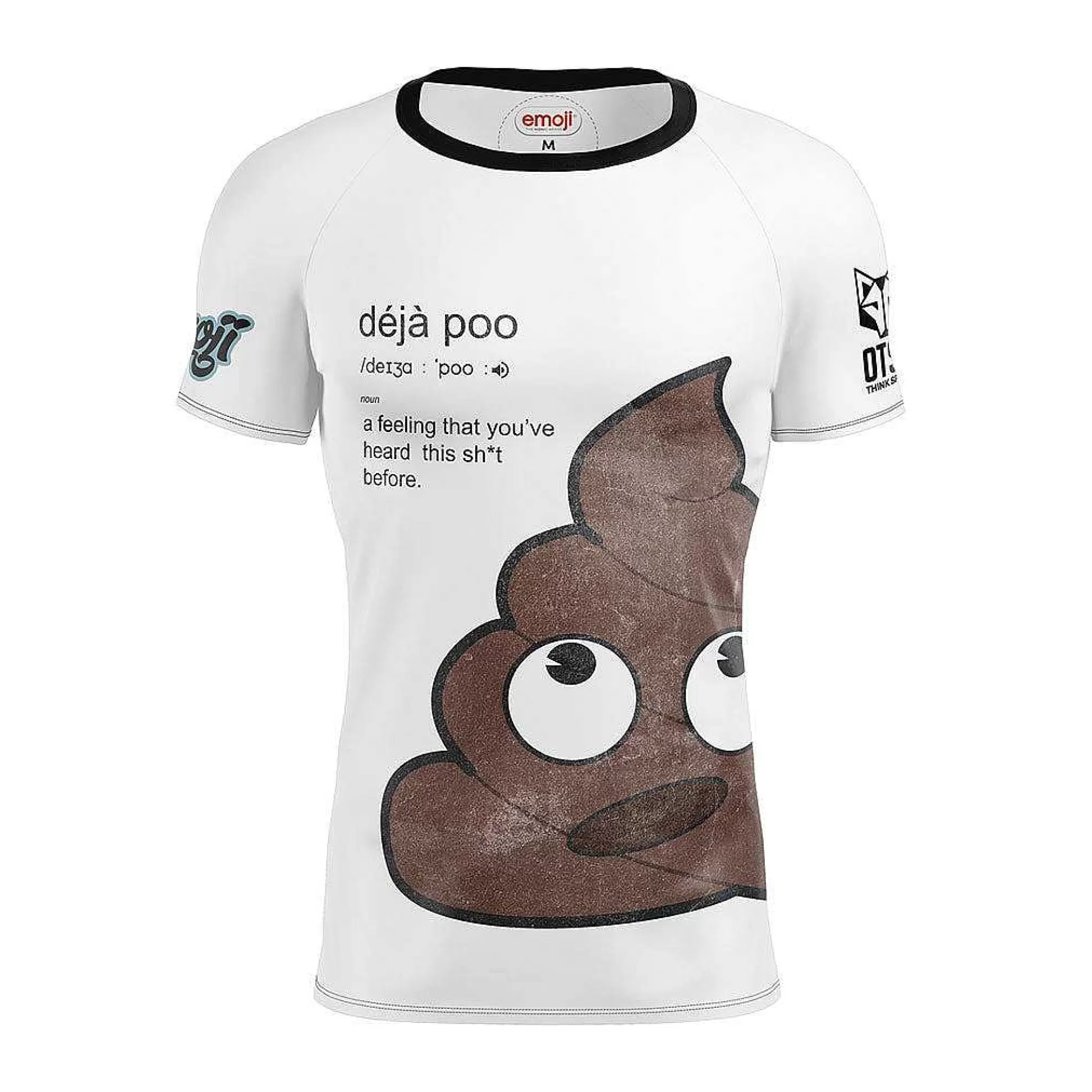 Men'S Short Sleeve Shirt-Emoji Deja Poo*OTSO Discount