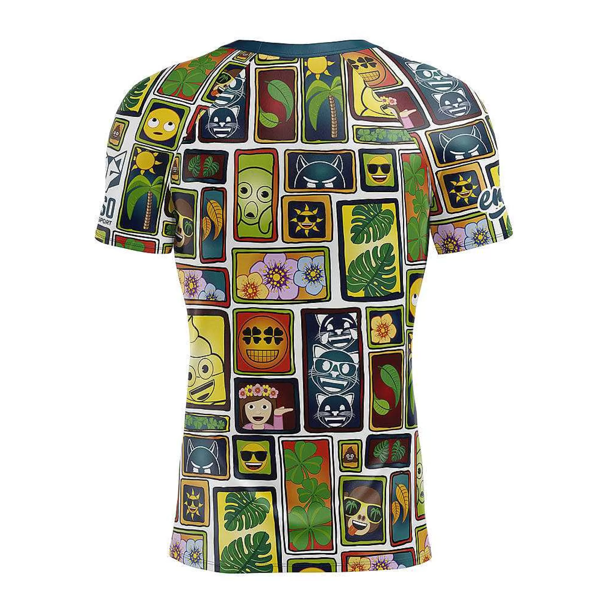 Men'S Short Sleeve Shirt-Emoji Portrait*OTSO Discount