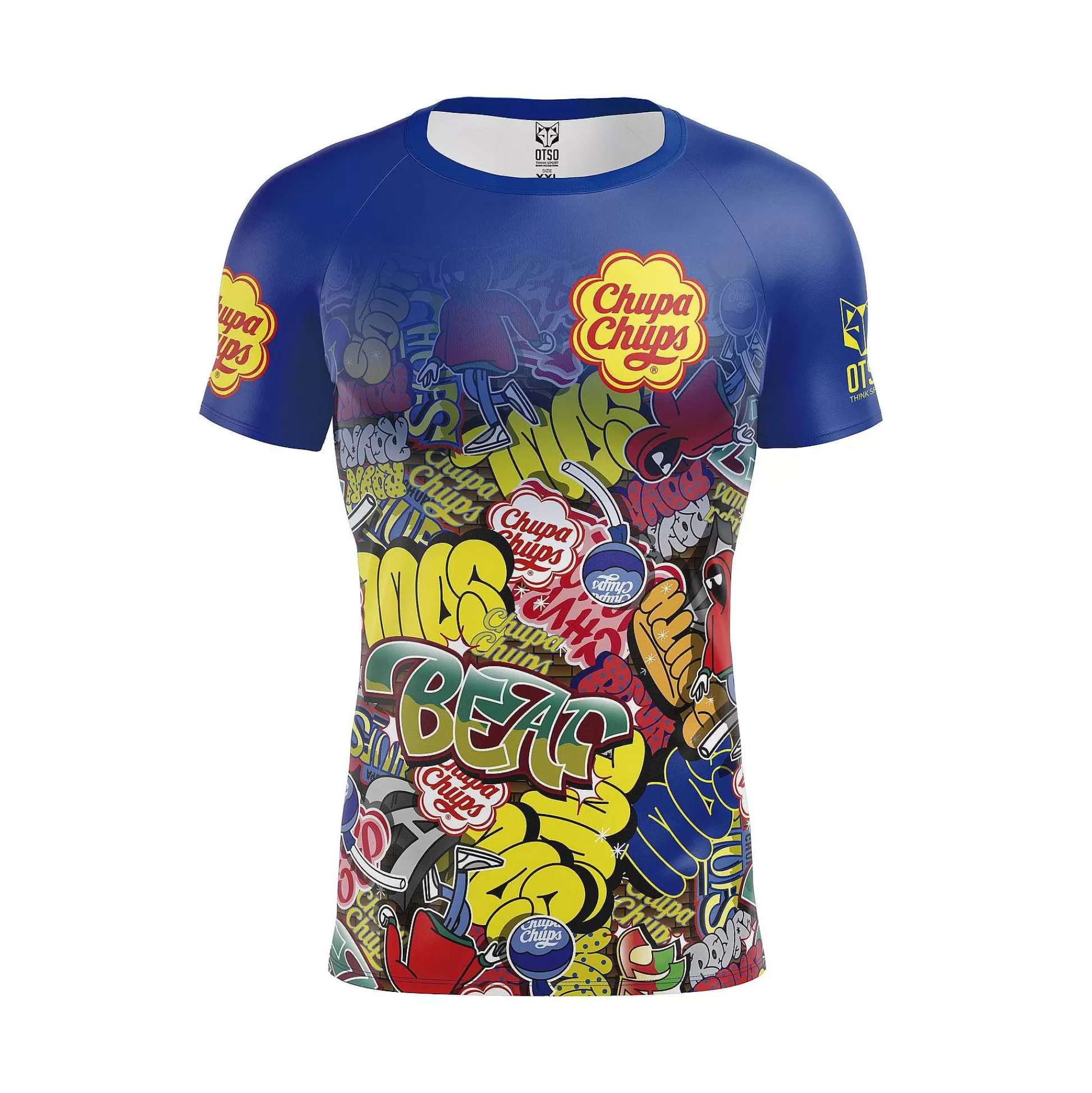 Men'S Short Sleeve T-Shirt Chupa Chups Graffiti*OTSO Best Sale