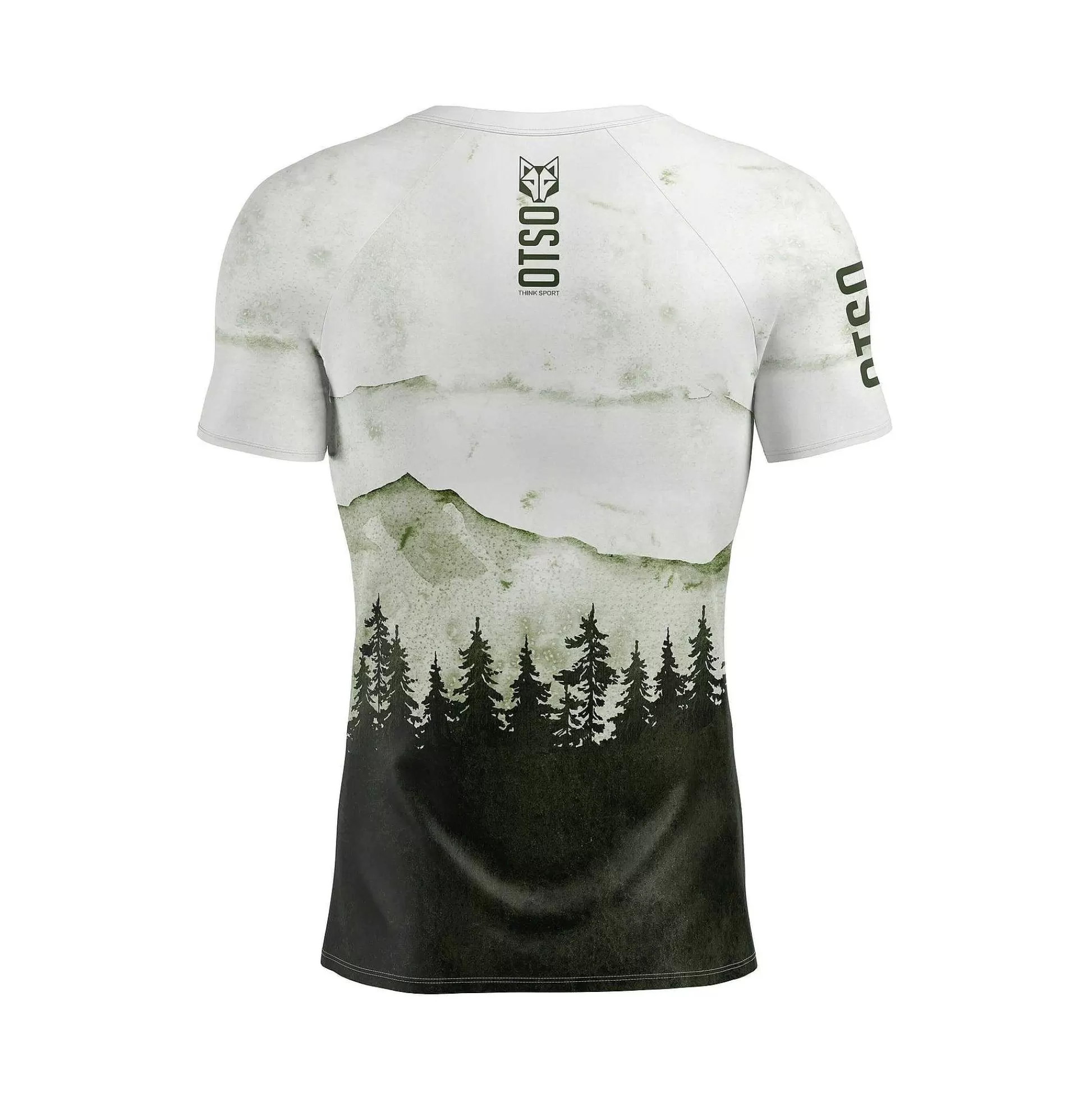 Men'S Short Sleeve T-Shirt Green Forest*OTSO Online