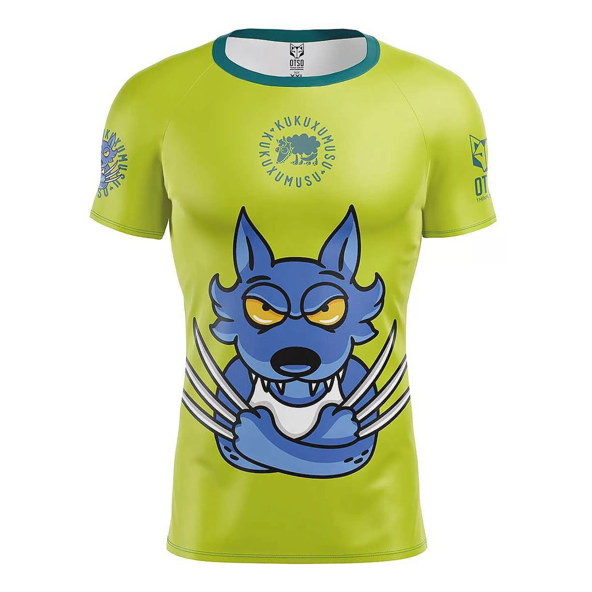 Men'S Short Sleeve T-Shirt Kukuxumusu Wolfezno*OTSO Store