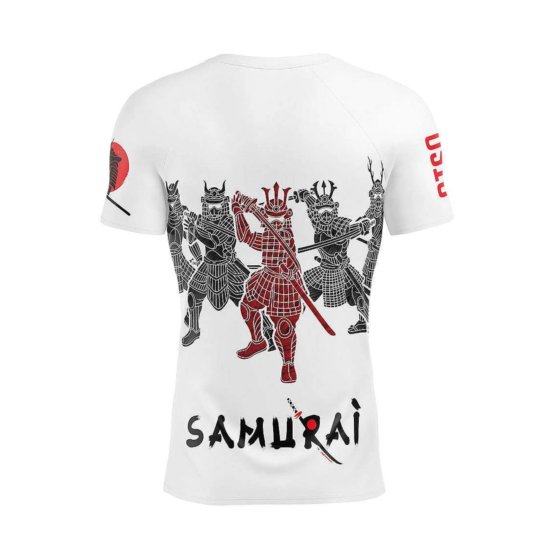 Men'S Short Sleeve T-Shirt Samurai*OTSO Cheap