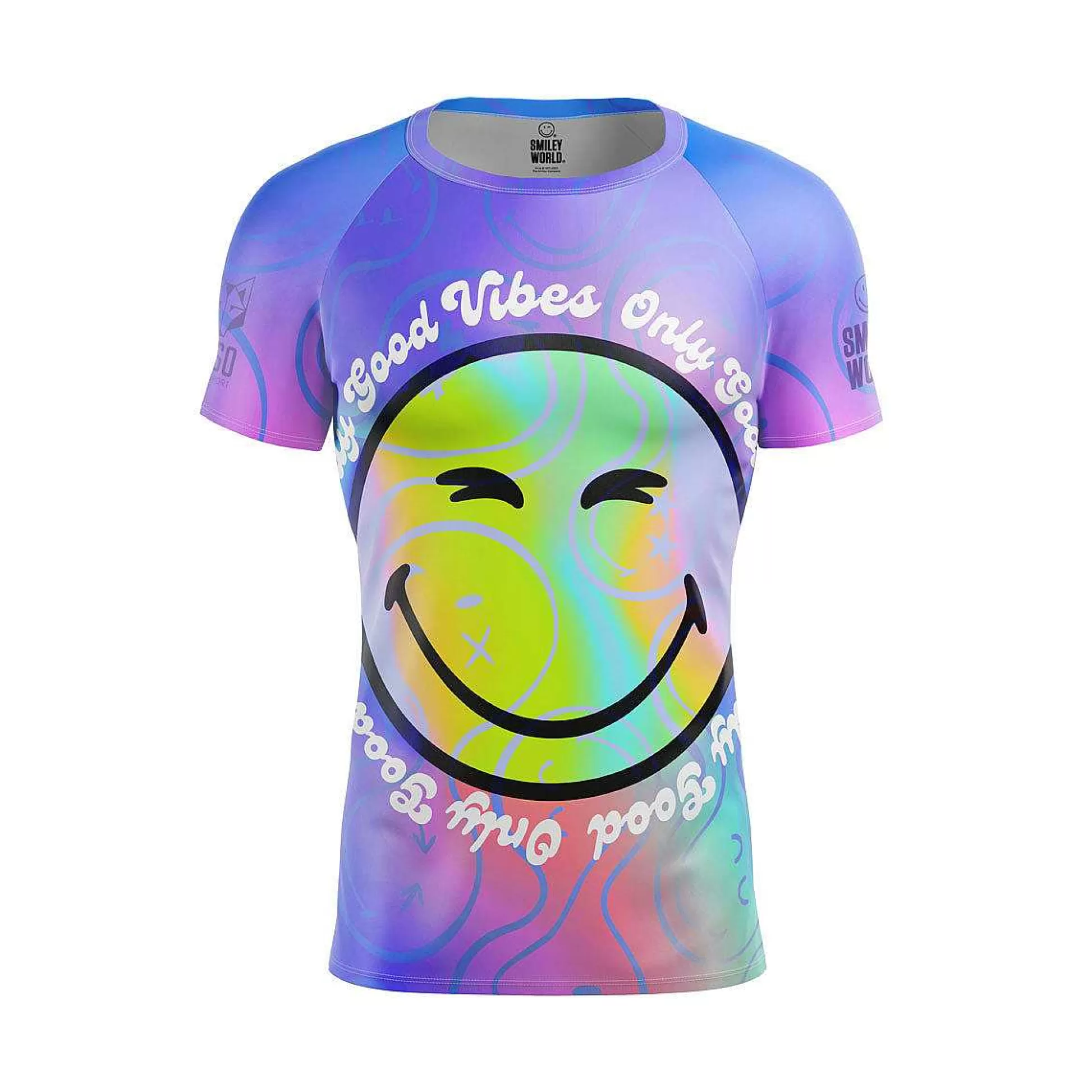 Men'S Short Sleeve T-Shirt Smileyworld Vibes*OTSO Discount