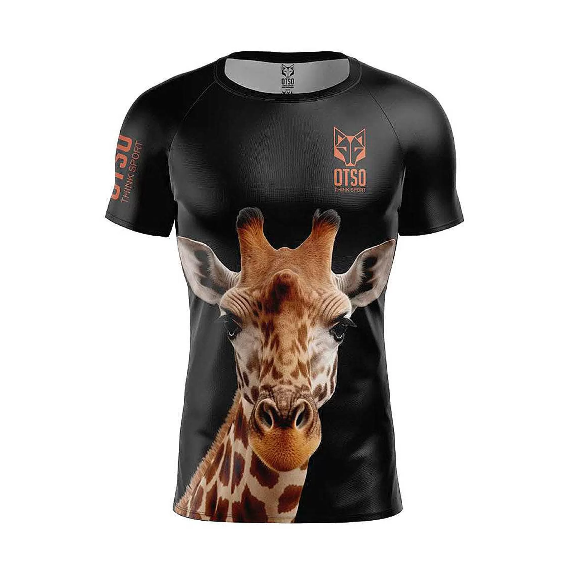 Men'S Short Sleeve T-Shirt-Giraffe*OTSO Sale