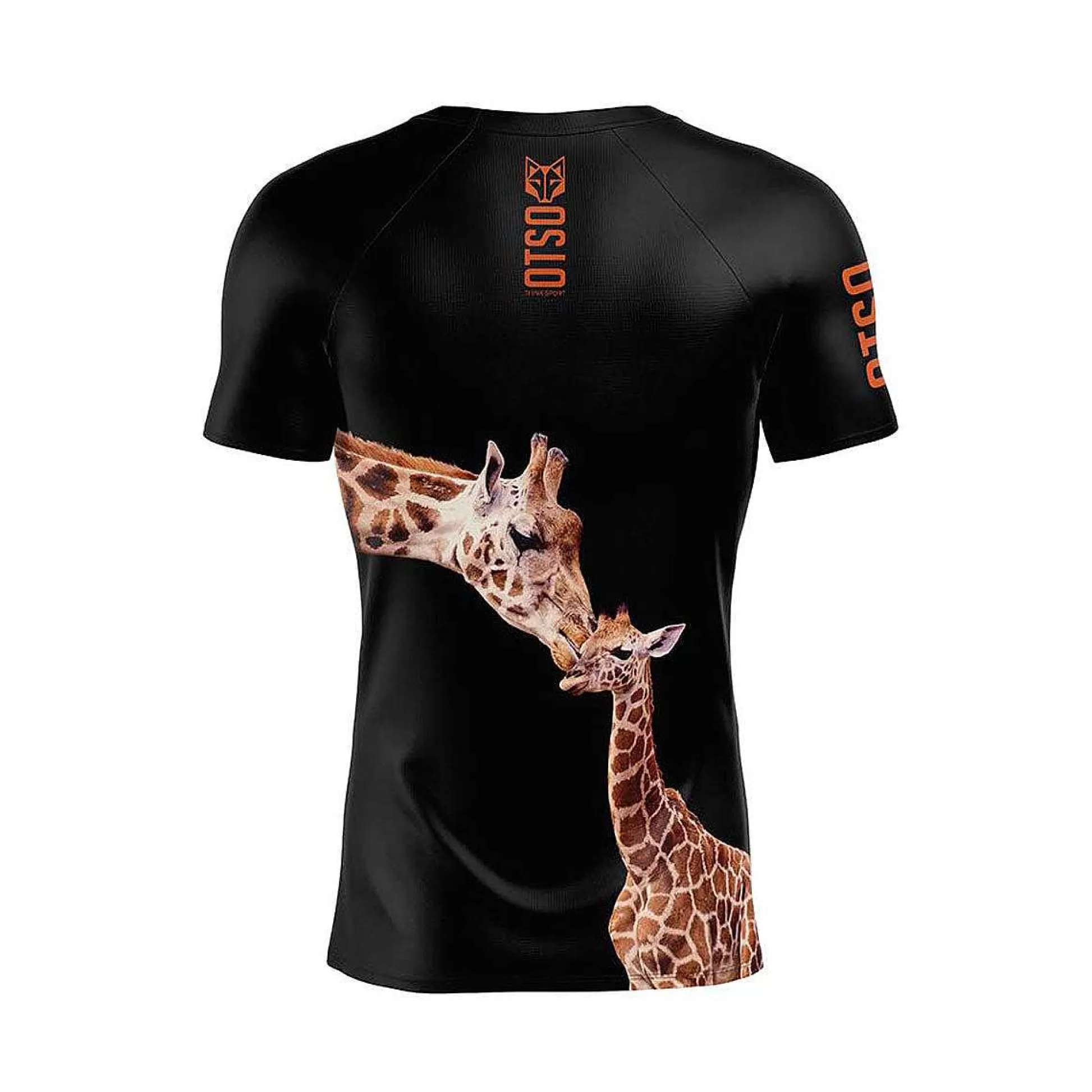 Men'S Short Sleeve T-Shirt-Giraffe*OTSO Sale